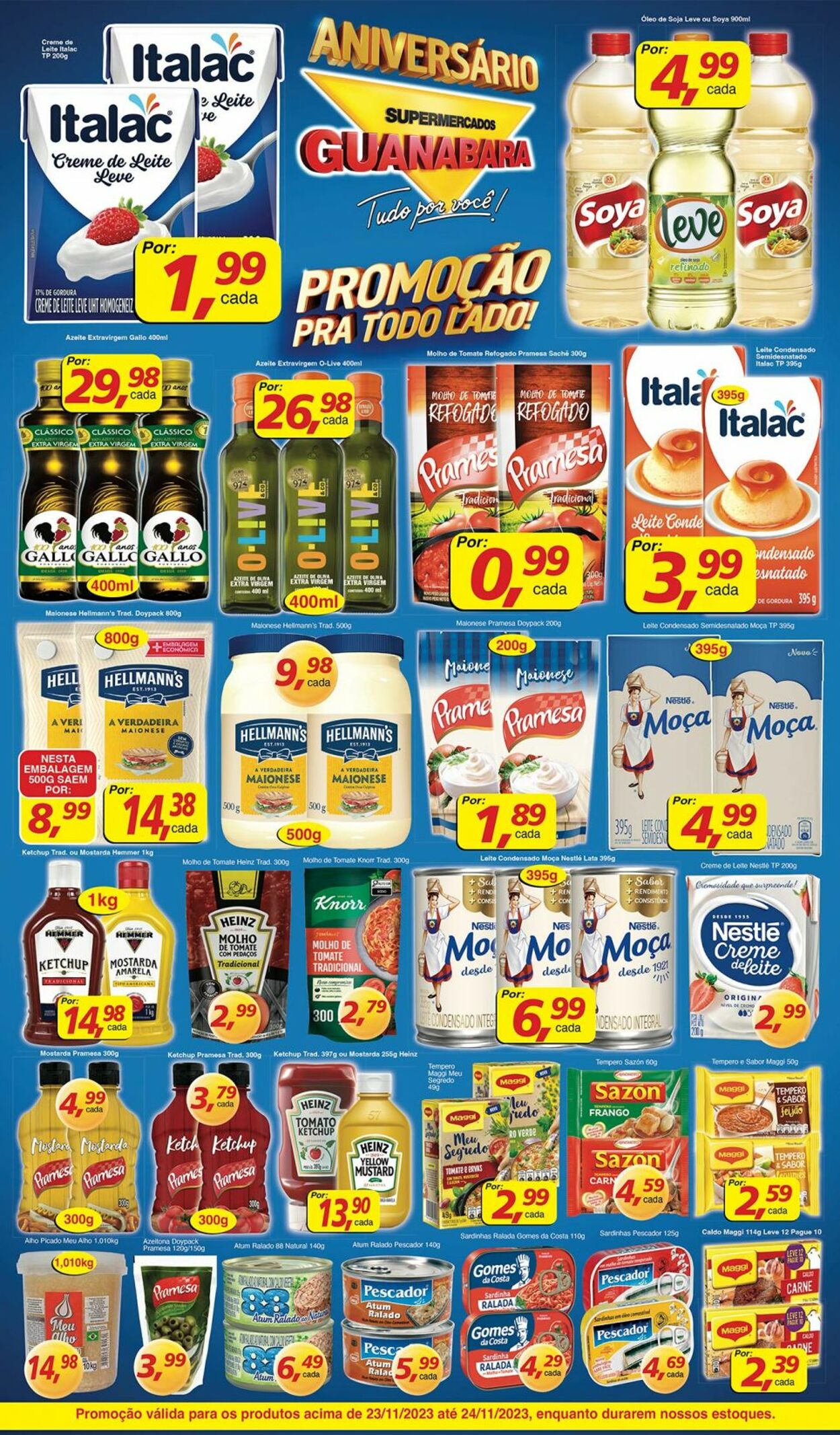 Folheto Supermercados Guanabara 23.11.2023 - 24.11.2023