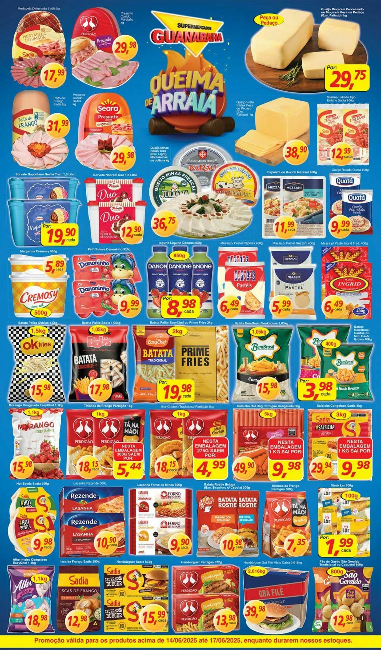 Folheto Supermercados Guanabara 14.06.2025 - 15.06.2025