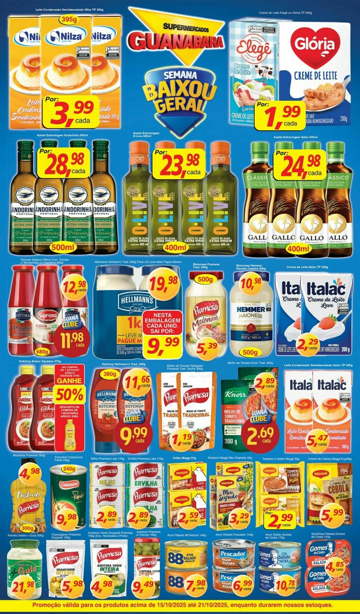 Folheto Supermercados Guanabara 15.10.2025 - 16.10.2025