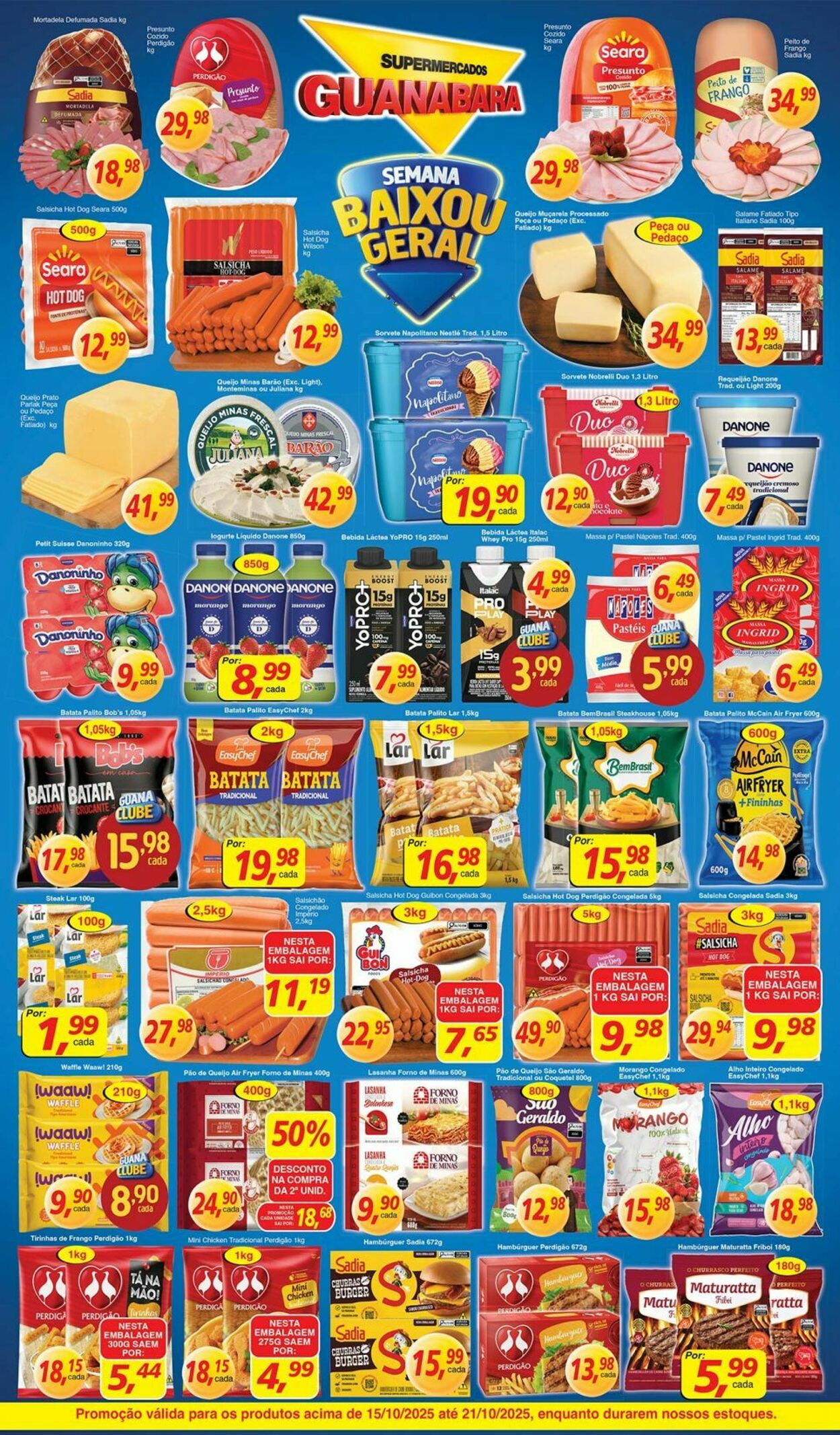 Folheto Supermercados Guanabara 15.10.2025 - 16.10.2025