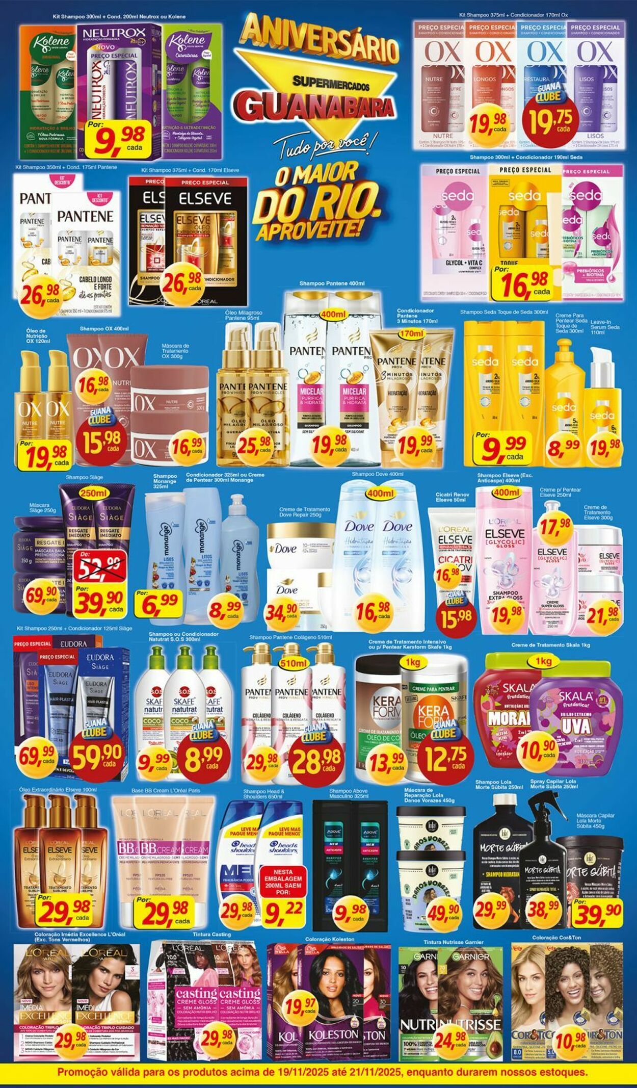 Folheto Supermercados Guanabara 19.11.2025 - 20.11.2025