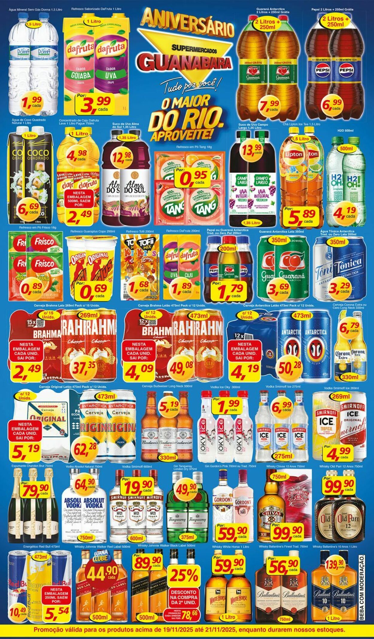 Folheto Supermercados Guanabara 19.11.2025 - 20.11.2025