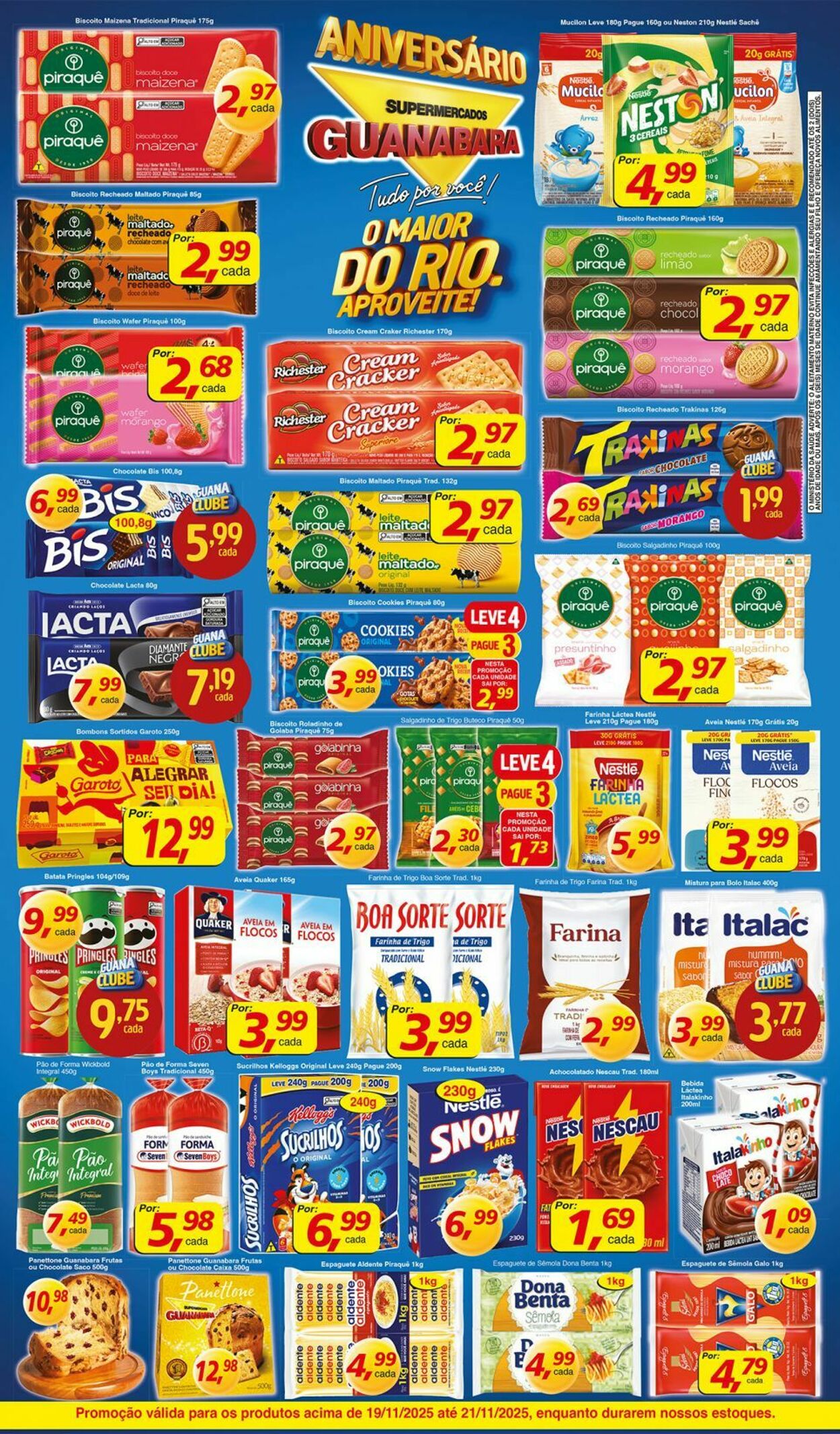 Folheto Supermercados Guanabara 19.11.2025 - 20.11.2025