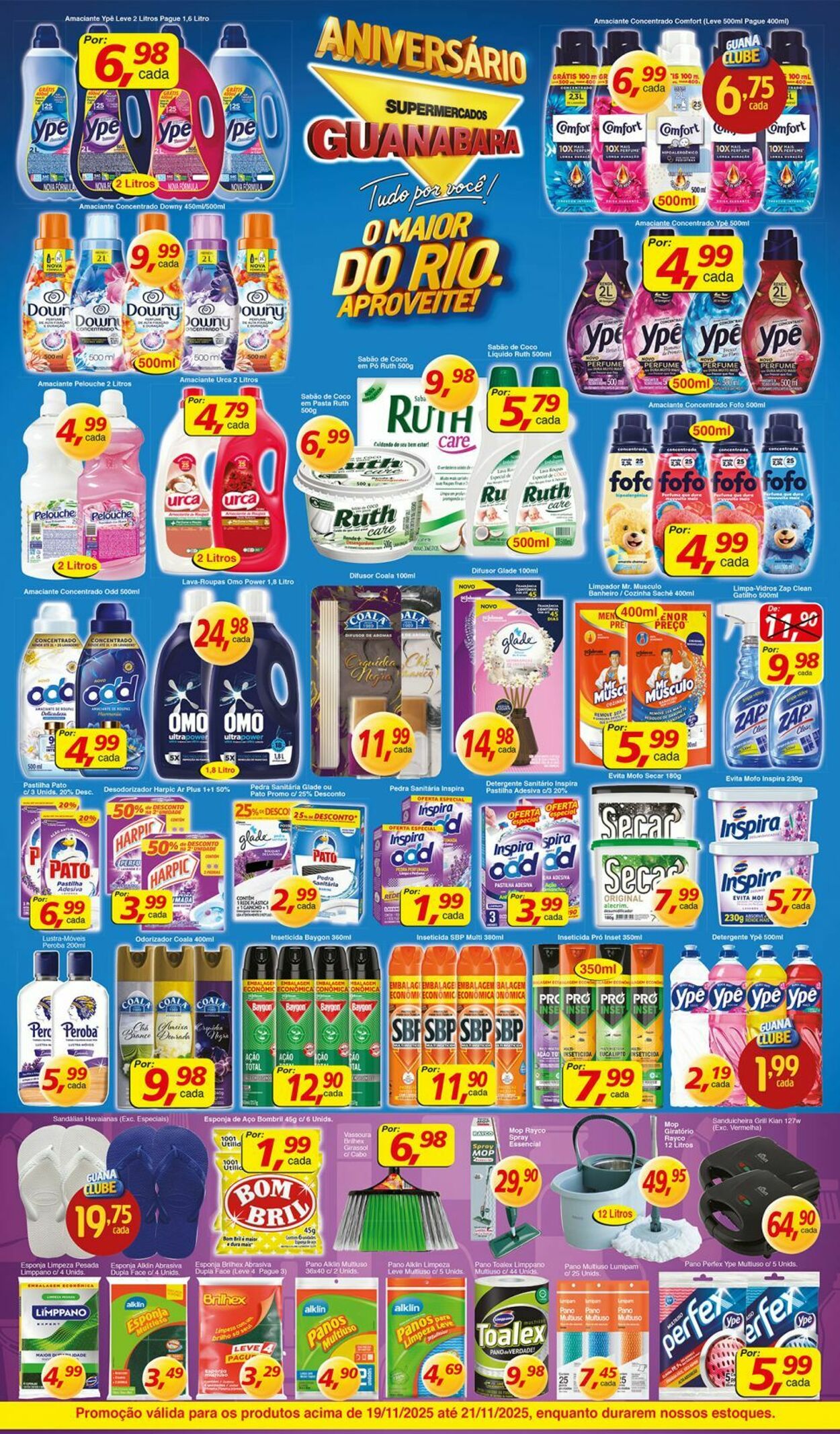 Folheto Supermercados Guanabara 19.11.2025 - 20.11.2025
