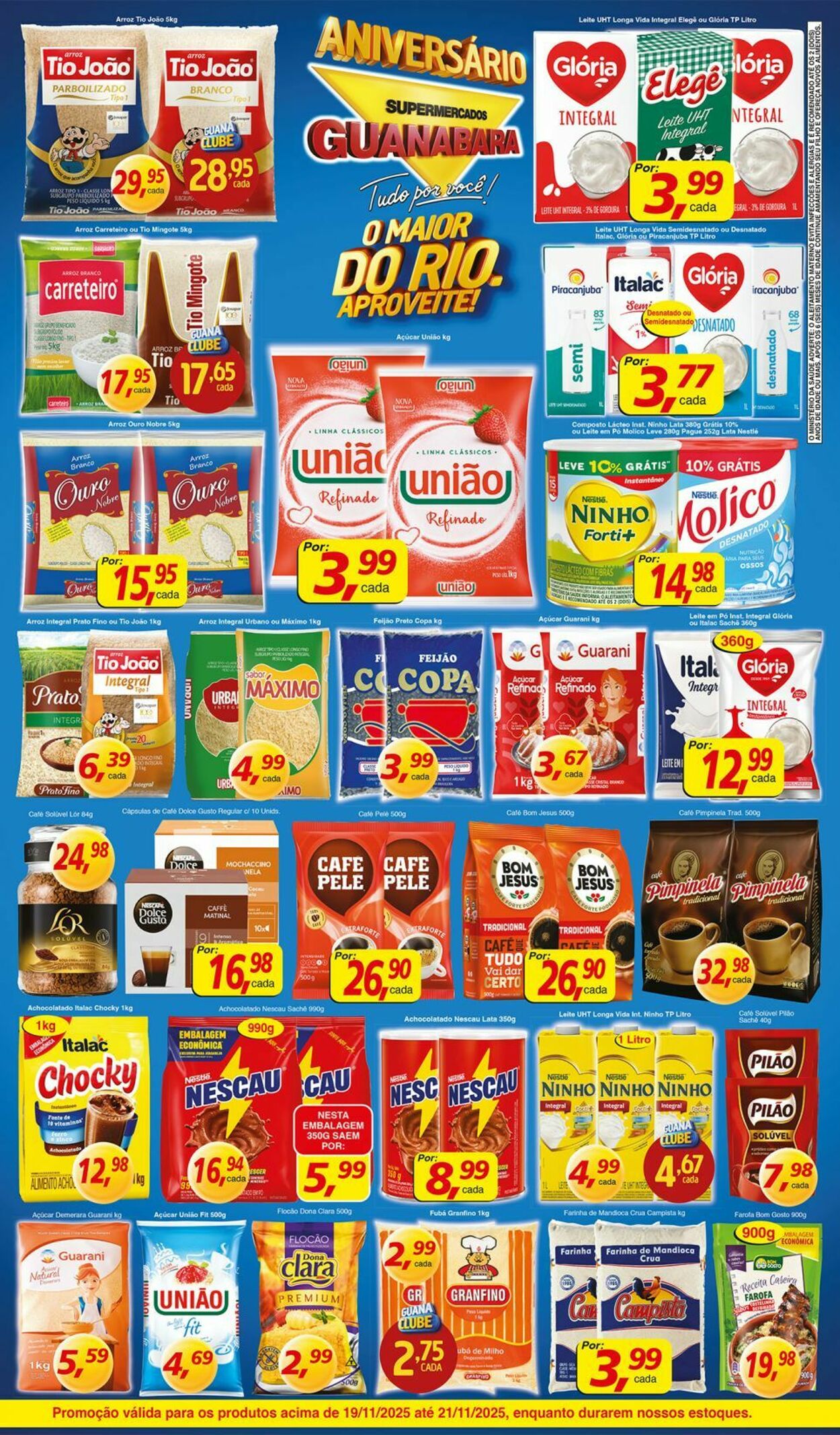 Folheto Supermercados Guanabara 19.11.2025 - 20.11.2025
