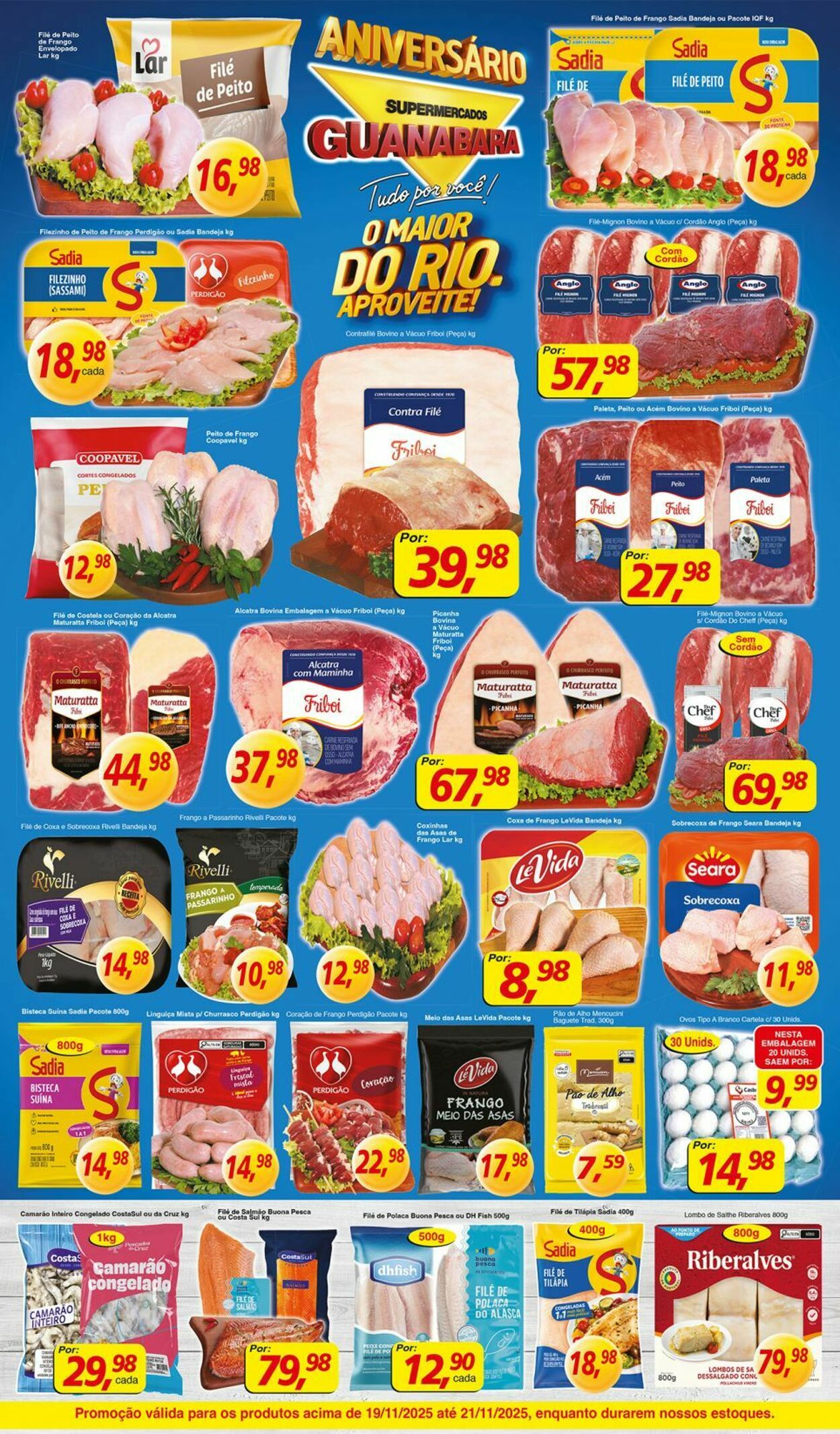 Folheto Supermercados Guanabara 19.11.2025 - 20.11.2025