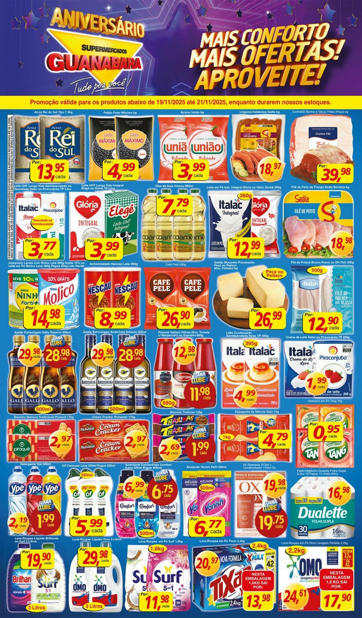 Folheto Supermercados Guanabara 19.11.2025 - 20.11.2025