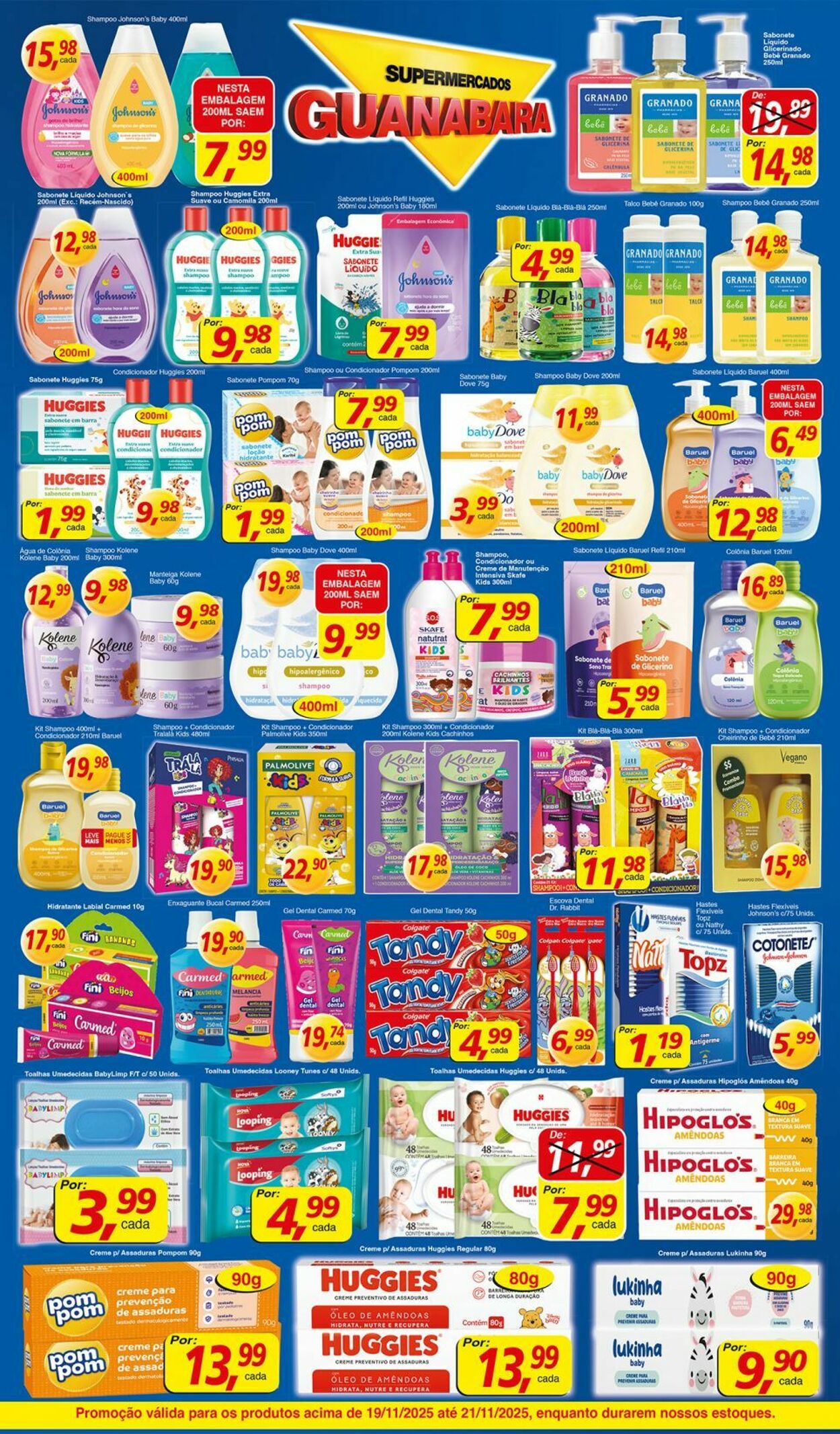 Folheto Supermercados Guanabara 19.11.2025 - 20.11.2025