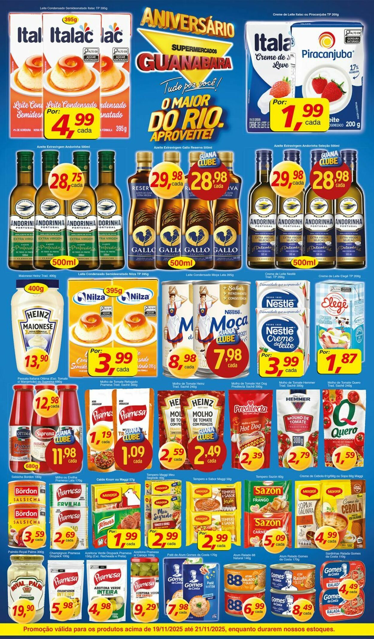 Folheto Supermercados Guanabara 19.11.2025 - 20.11.2025