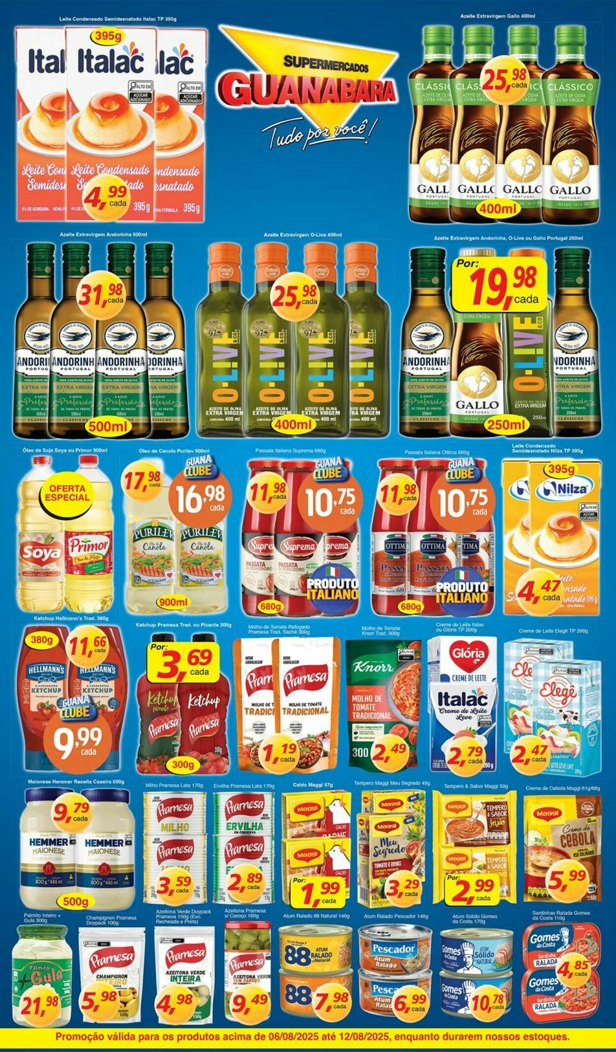 Folheto Supermercados Guanabara 06.08.2025 - 07.08.2025