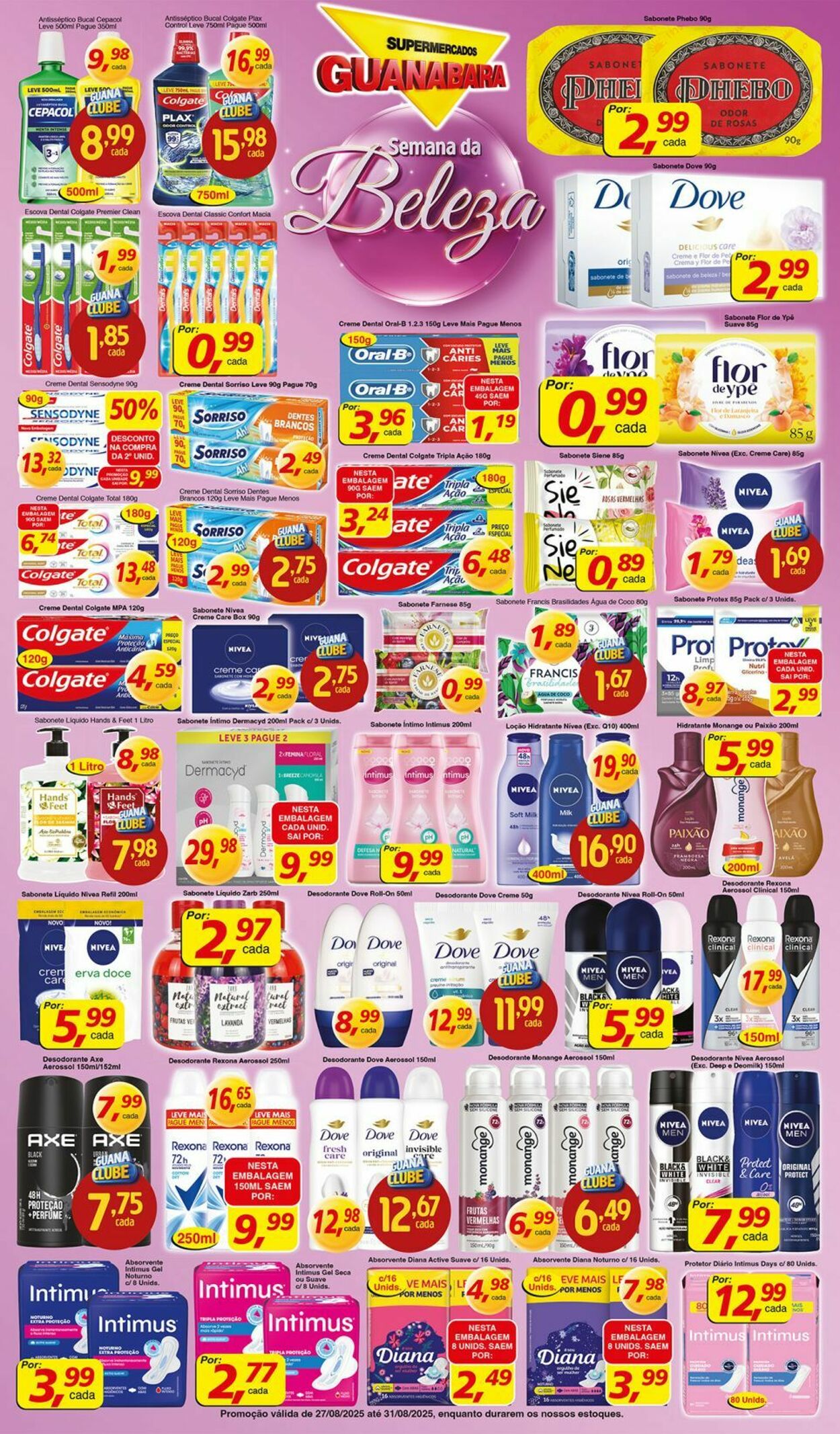 Folheto Supermercados Guanabara 27.08.2025 - 28.08.2025
