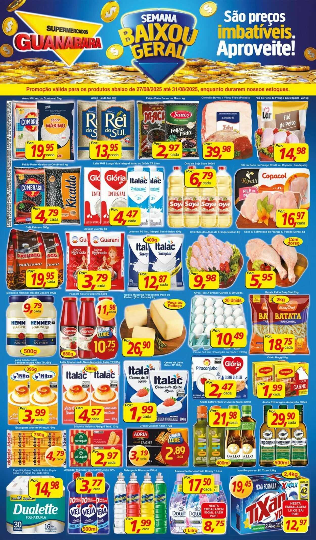 Folheto Supermercados Guanabara 27.08.2025 - 28.08.2025