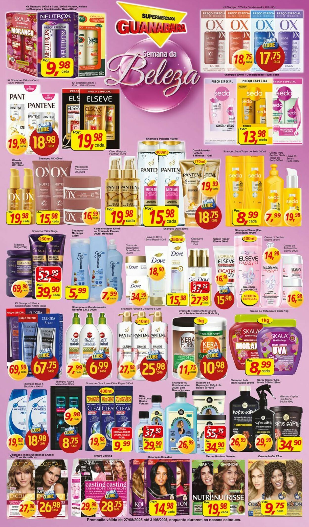 Folheto Supermercados Guanabara 27.08.2025 - 28.08.2025