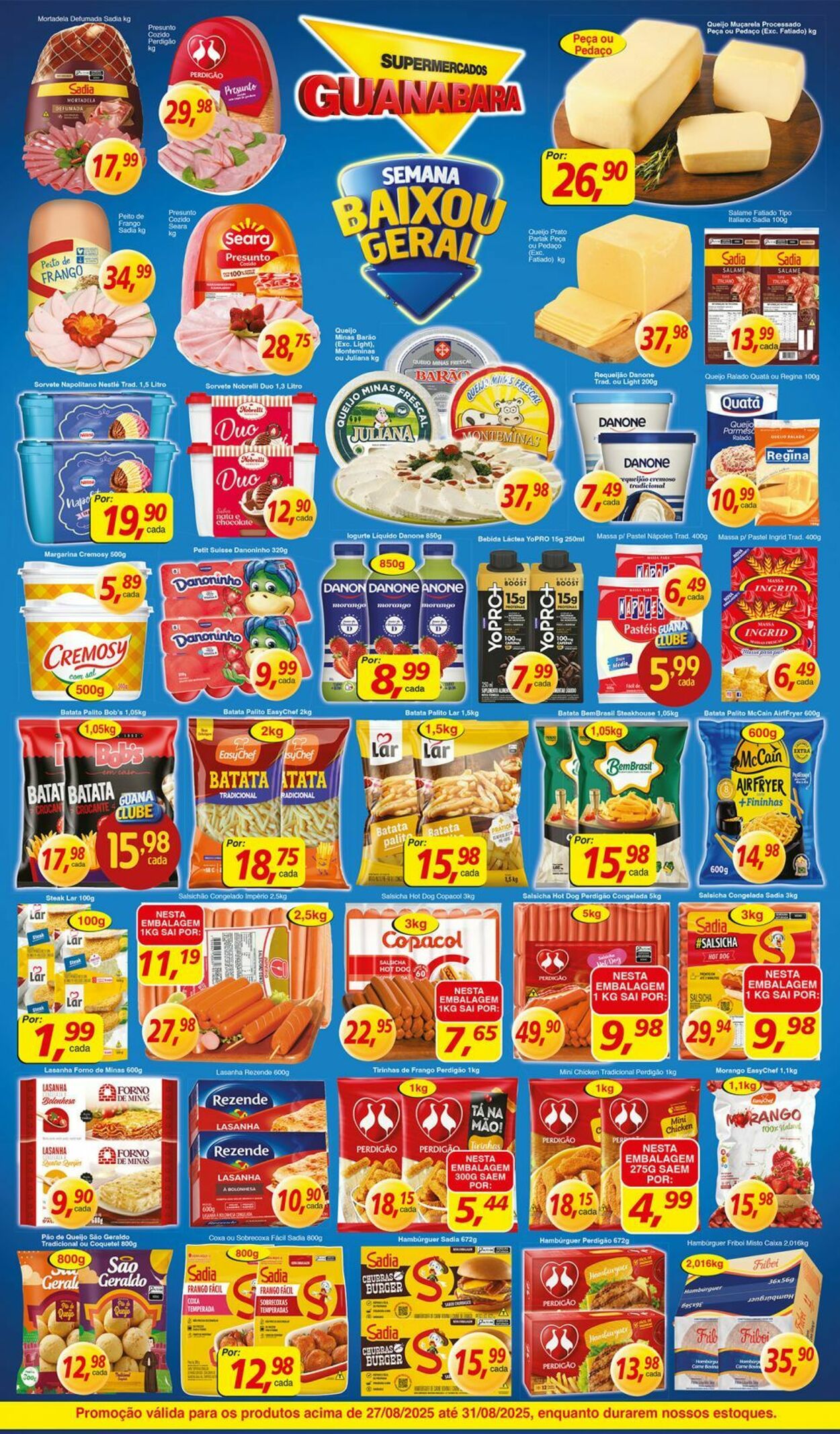 Folheto Supermercados Guanabara 27.08.2025 - 28.08.2025
