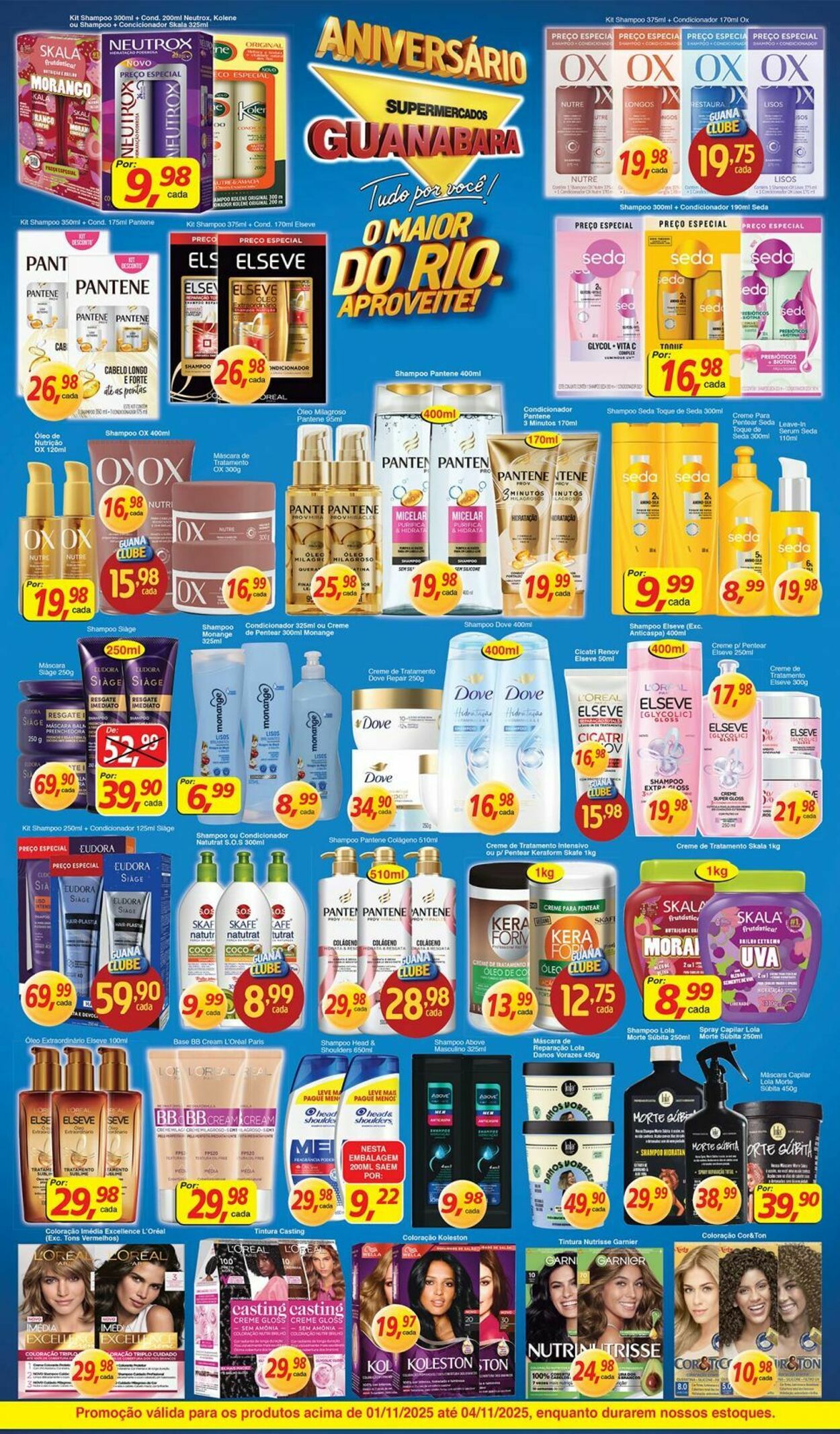 Folheto Supermercados Guanabara 01.11.2025 - 02.11.2025