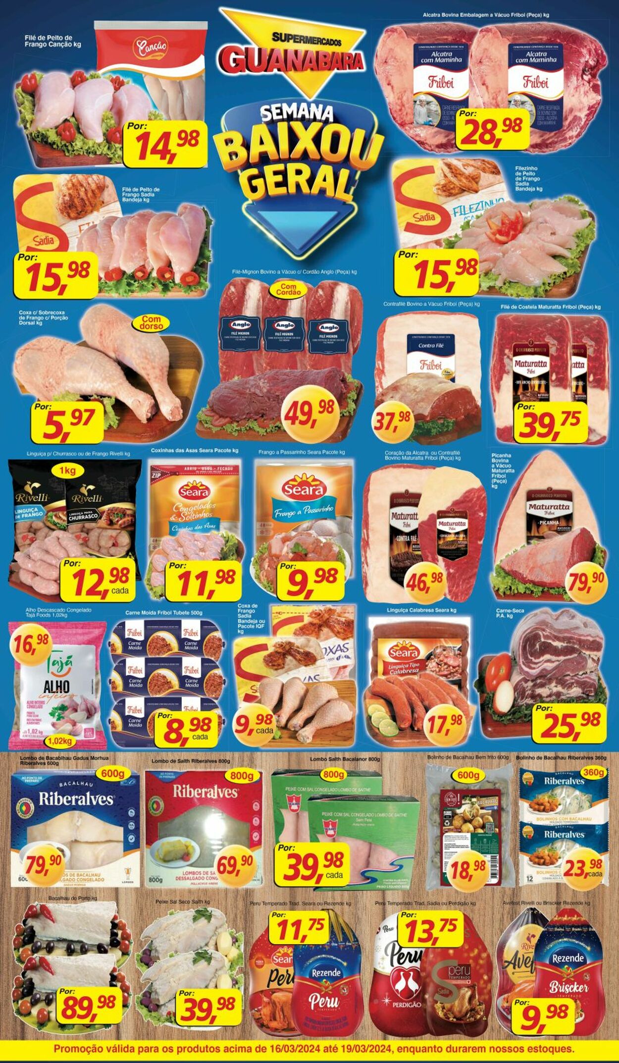 Folheto Supermercados Guanabara 16.03.2023 - 19.03.2023