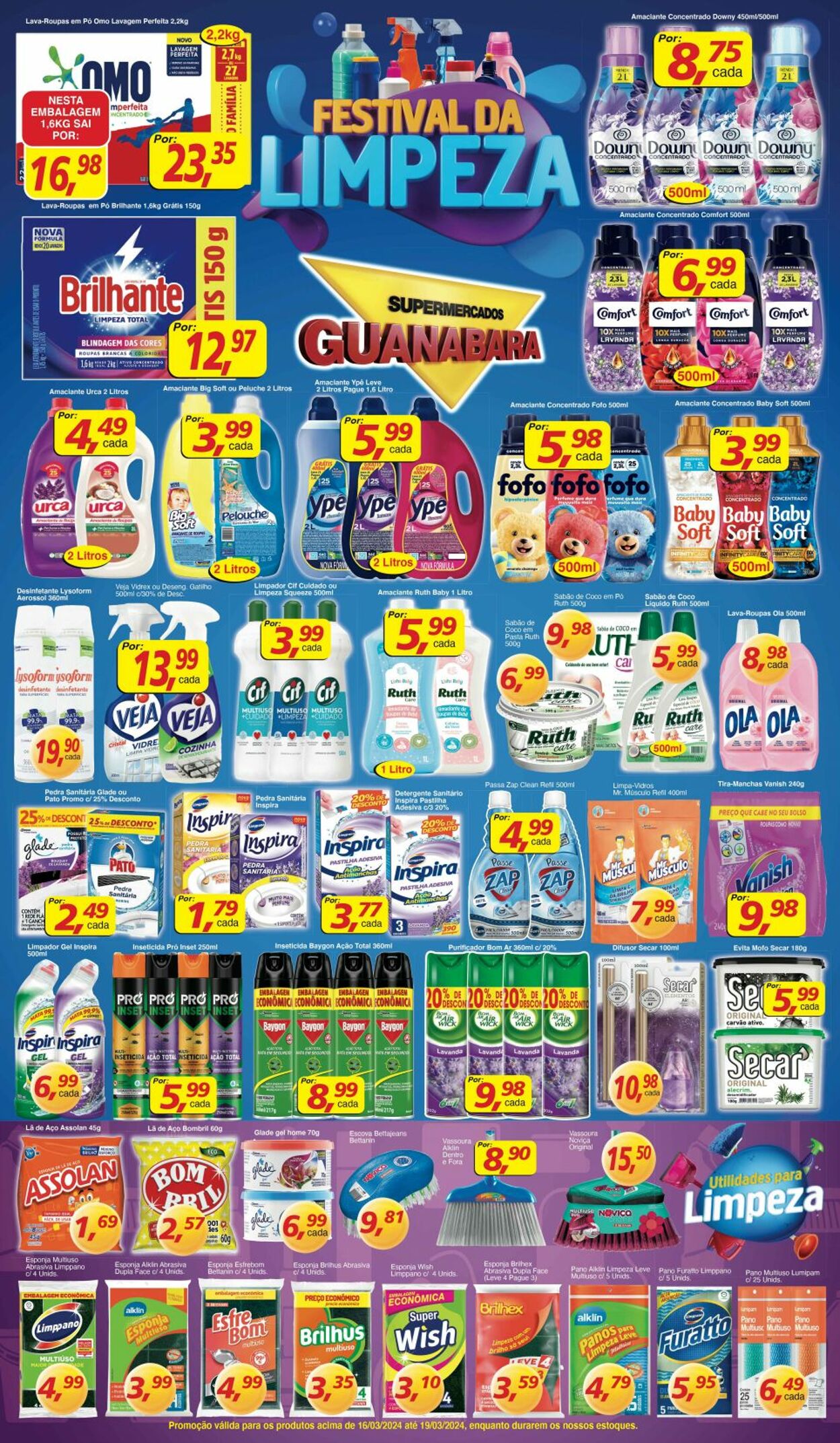 Folheto Supermercados Guanabara 16.03.2023 - 19.03.2023