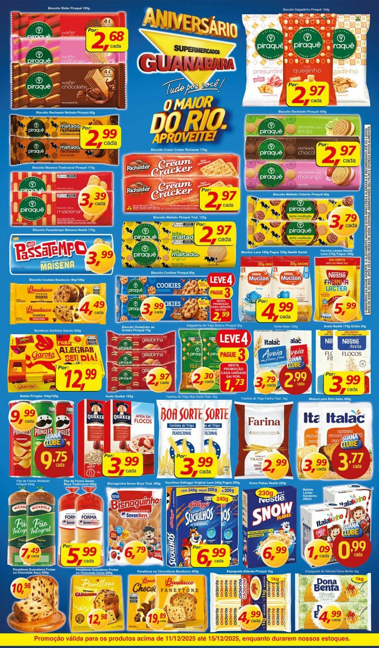 Folheto Supermercados Guanabara 11.12.2025 - 12.12.2025