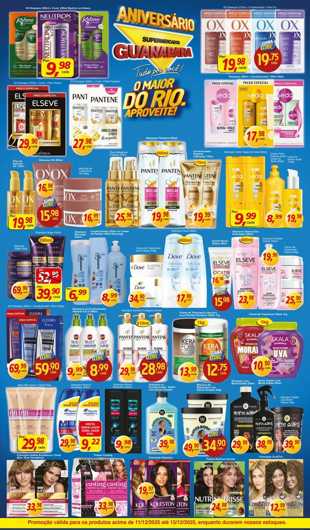 Folheto Supermercados Guanabara 11.12.2025 - 12.12.2025
