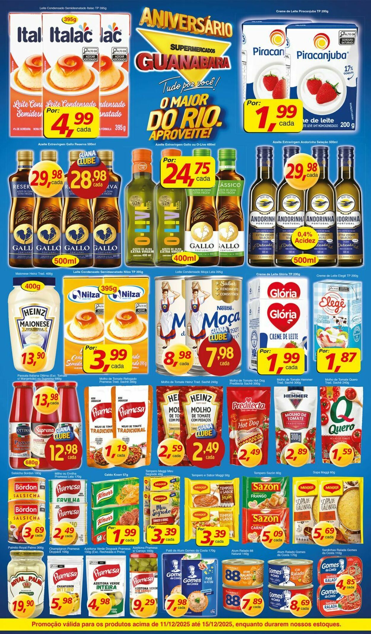 Folheto Supermercados Guanabara 11.12.2025 - 12.12.2025