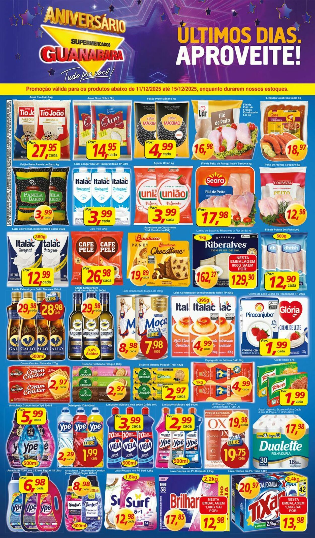 Folheto Supermercados Guanabara 11.12.2025 - 12.12.2025