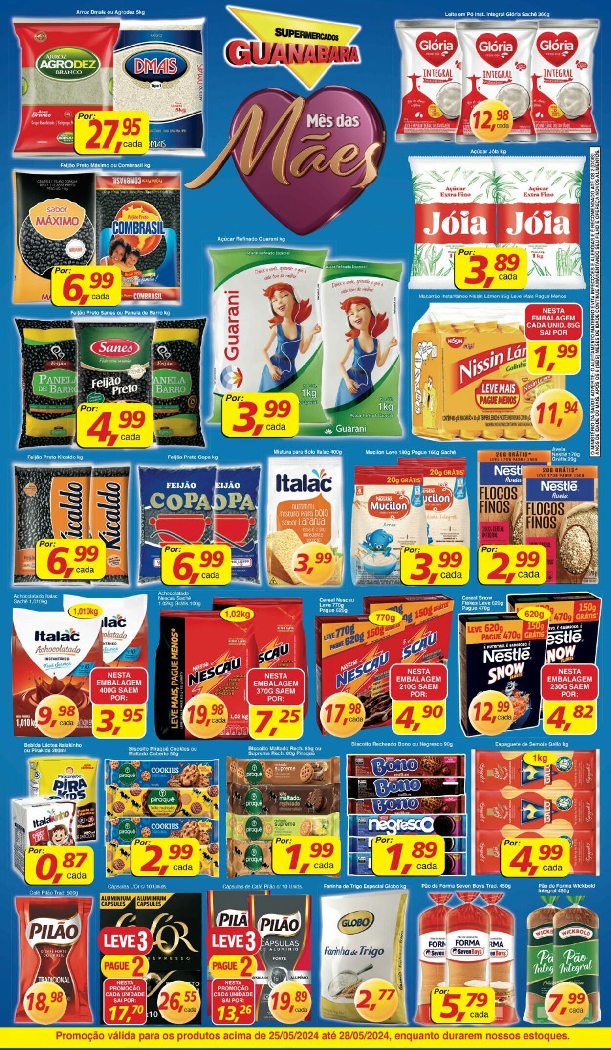 Folheto Supermercados Guanabara 25.05.2024 - 28.05.2024