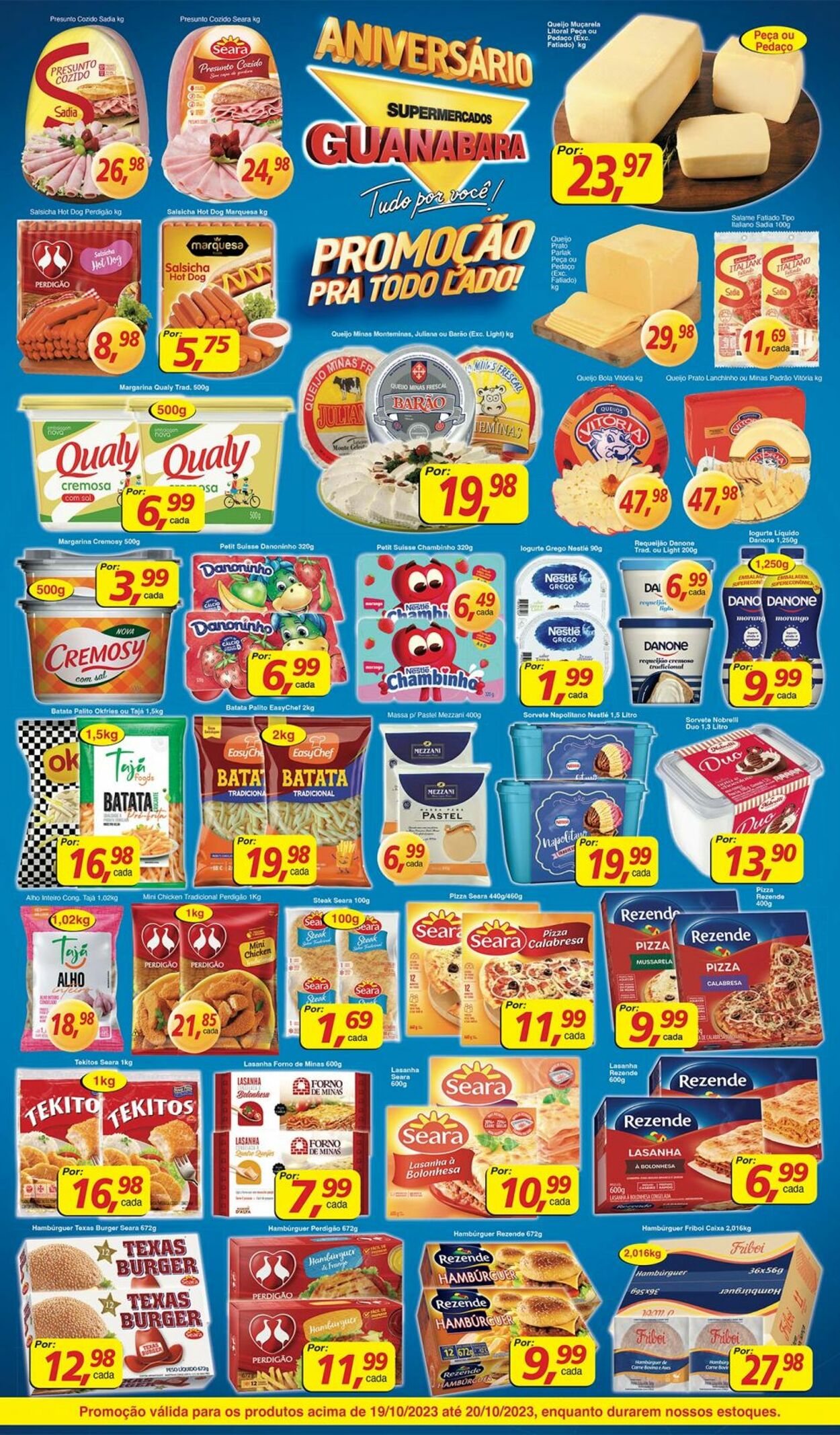 Folheto Supermercados Guanabara 19.10.2023 - 20.10.2023