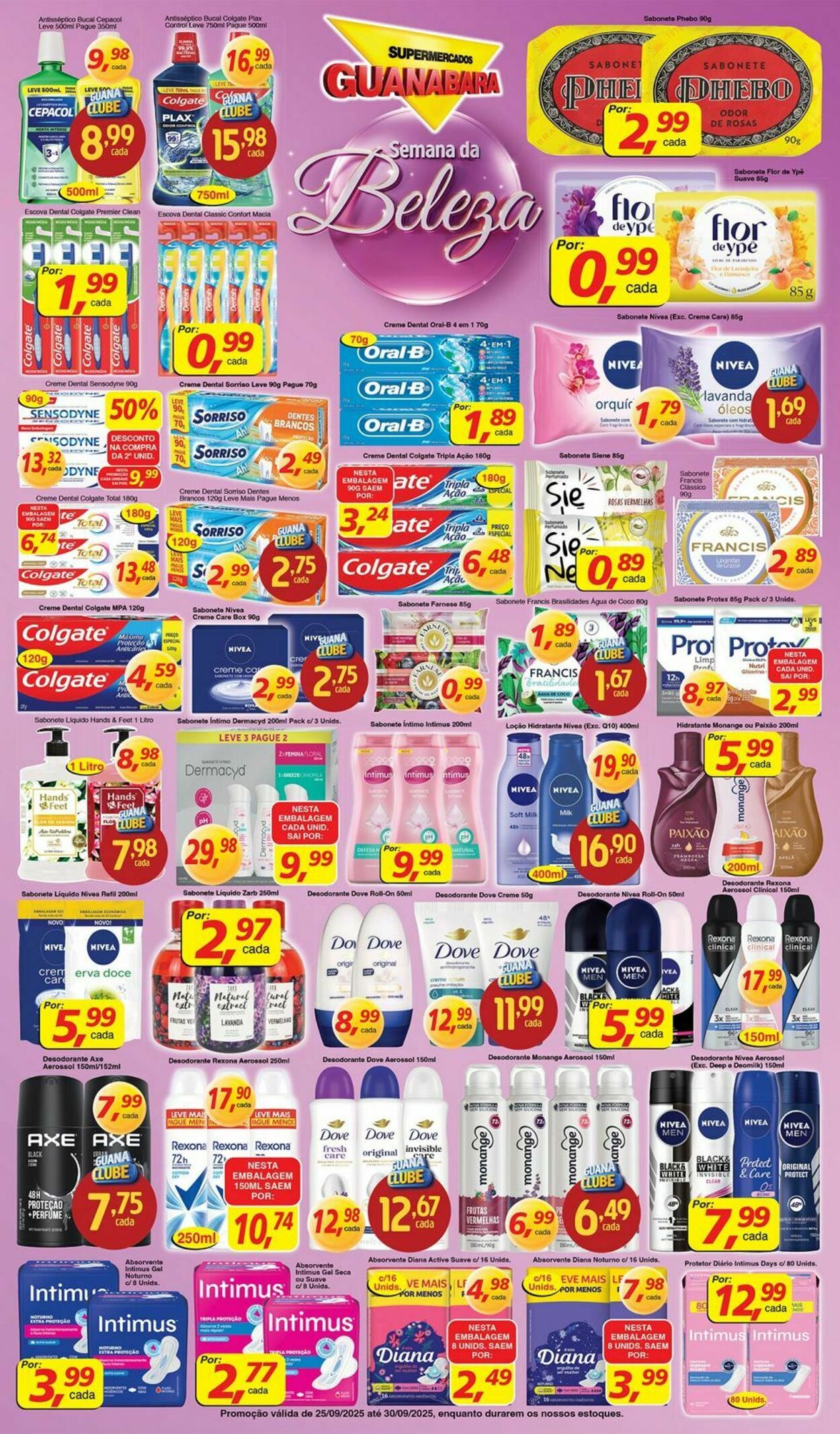 Folheto Supermercados Guanabara 25.09.2025 - 26.09.2025
