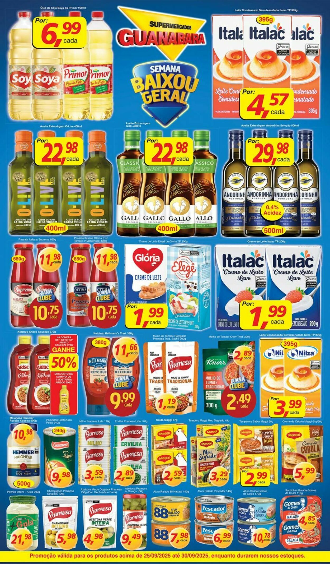 Folheto Supermercados Guanabara 25.09.2025 - 26.09.2025