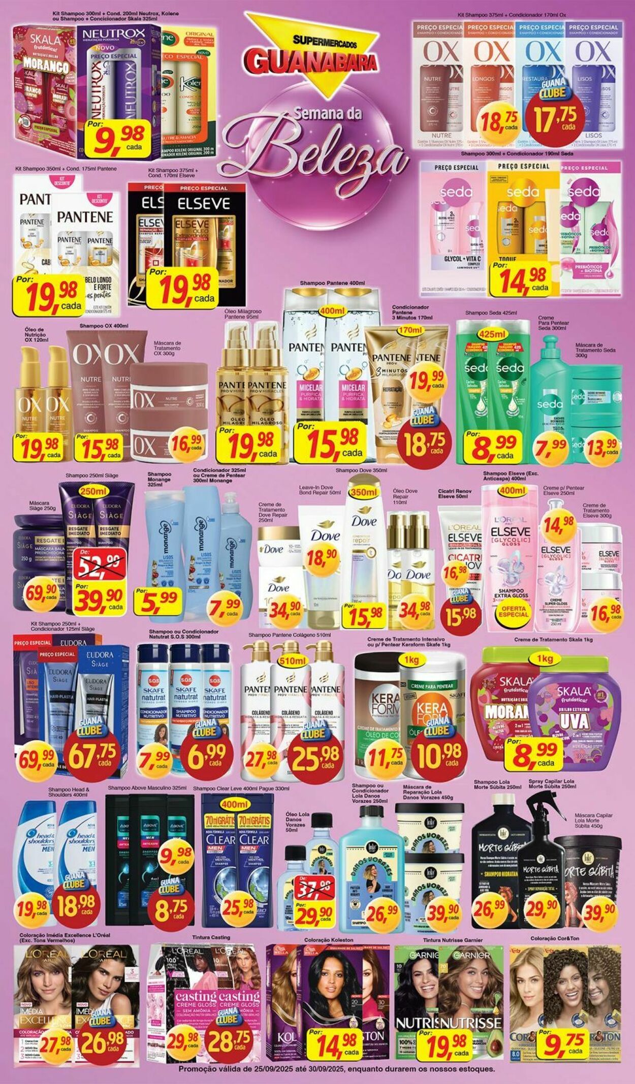 Folheto Supermercados Guanabara 25.09.2025 - 26.09.2025