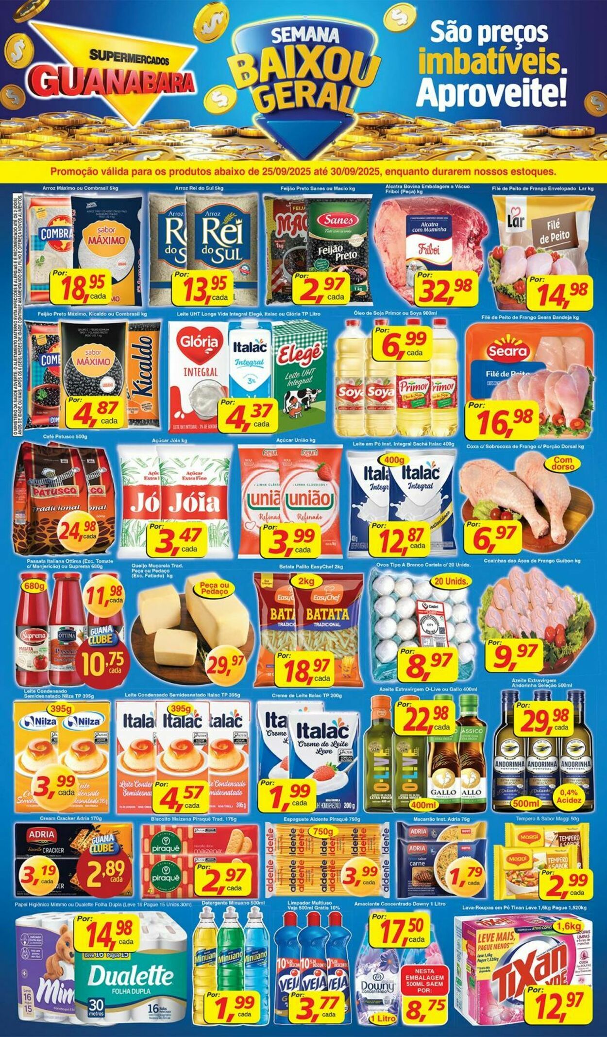 Folheto Supermercados Guanabara 25.09.2025 - 26.09.2025