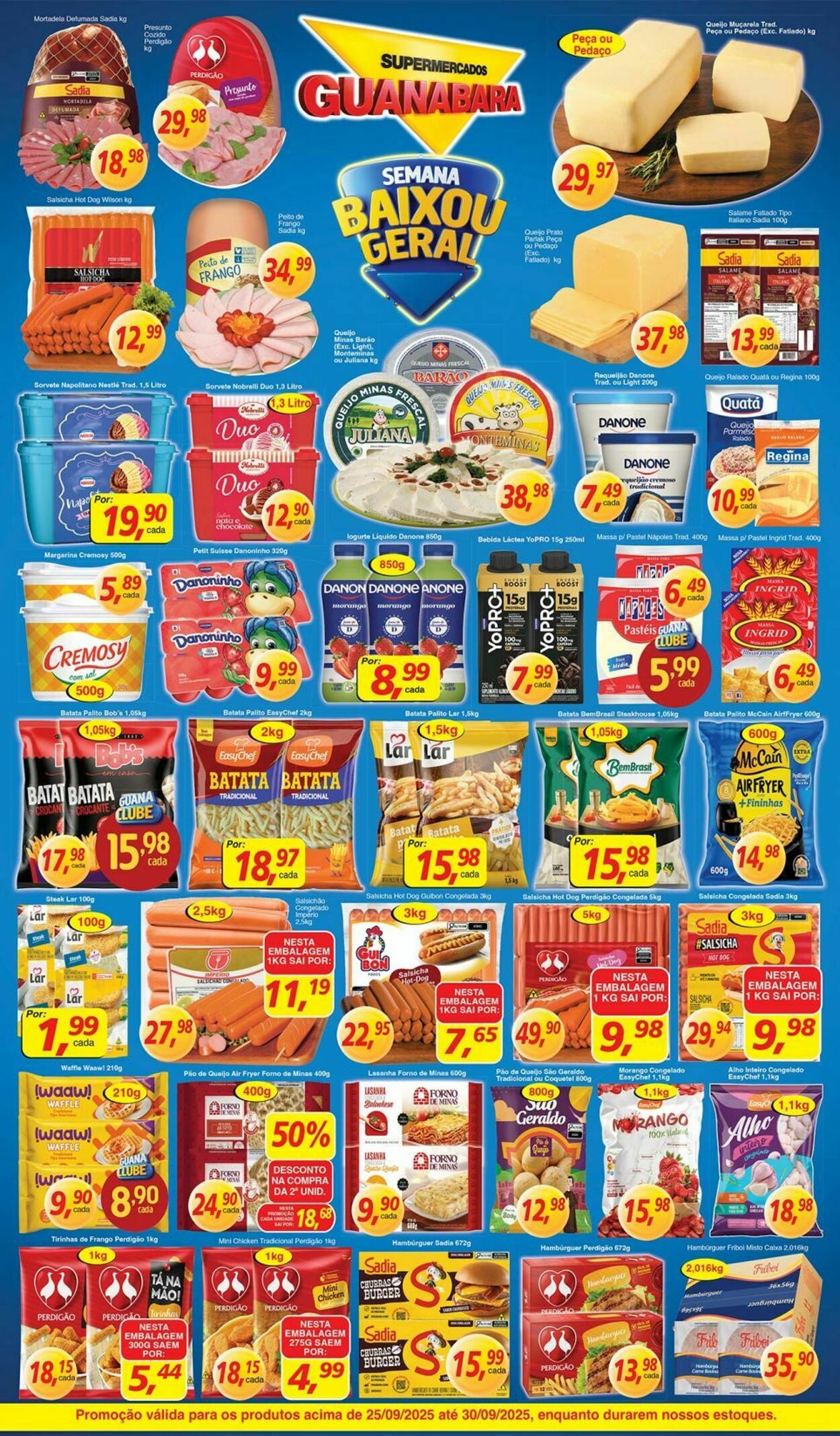 Folheto Supermercados Guanabara 25.09.2025 - 26.09.2025