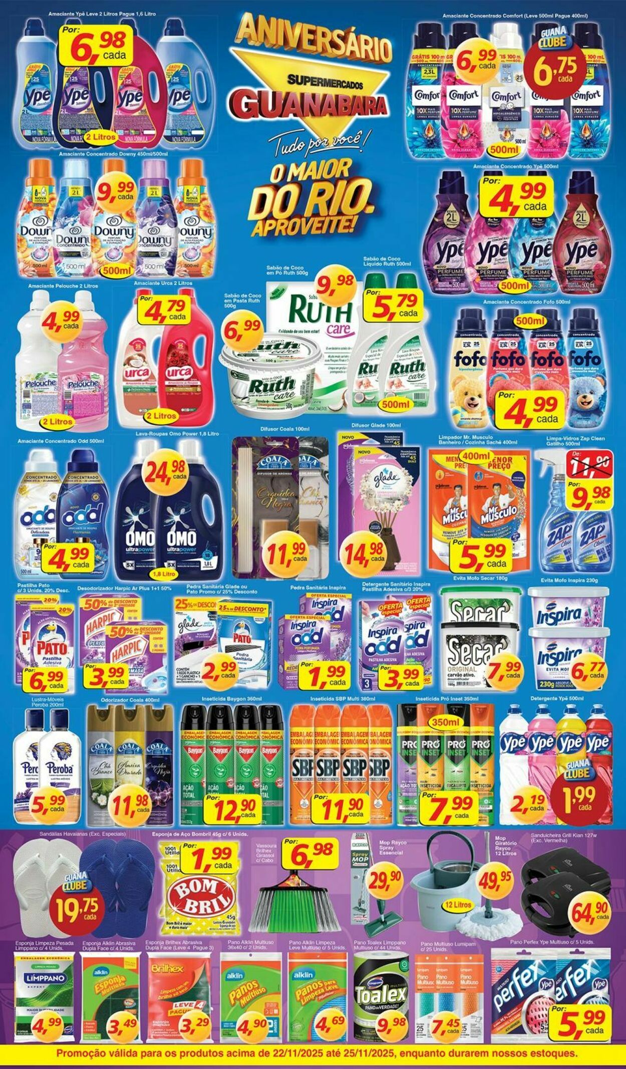 Folheto Supermercados Guanabara 22.11.2025 - 23.11.2025