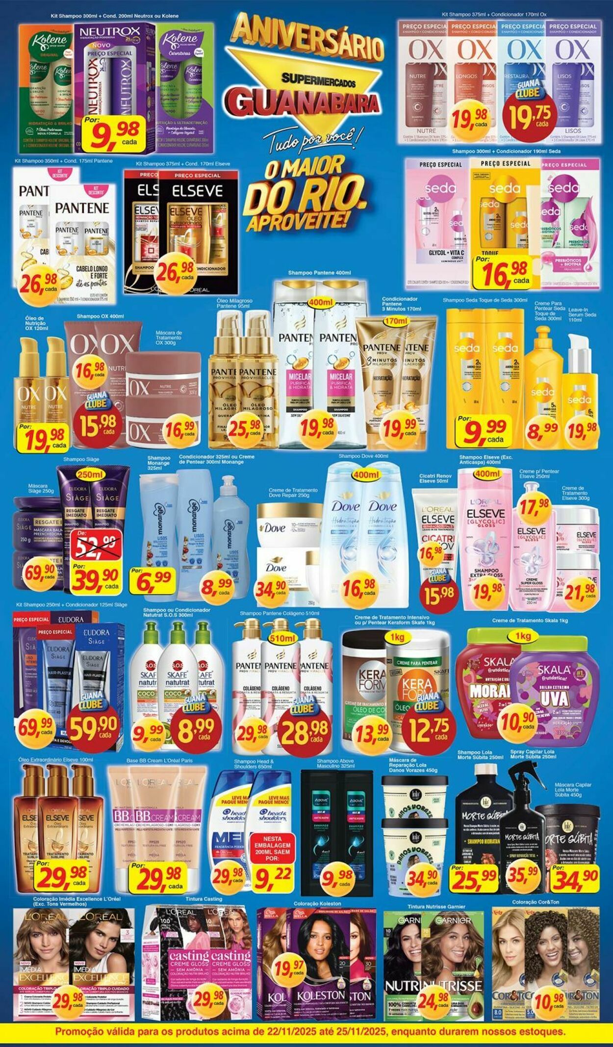 Folheto Supermercados Guanabara 22.11.2025 - 23.11.2025