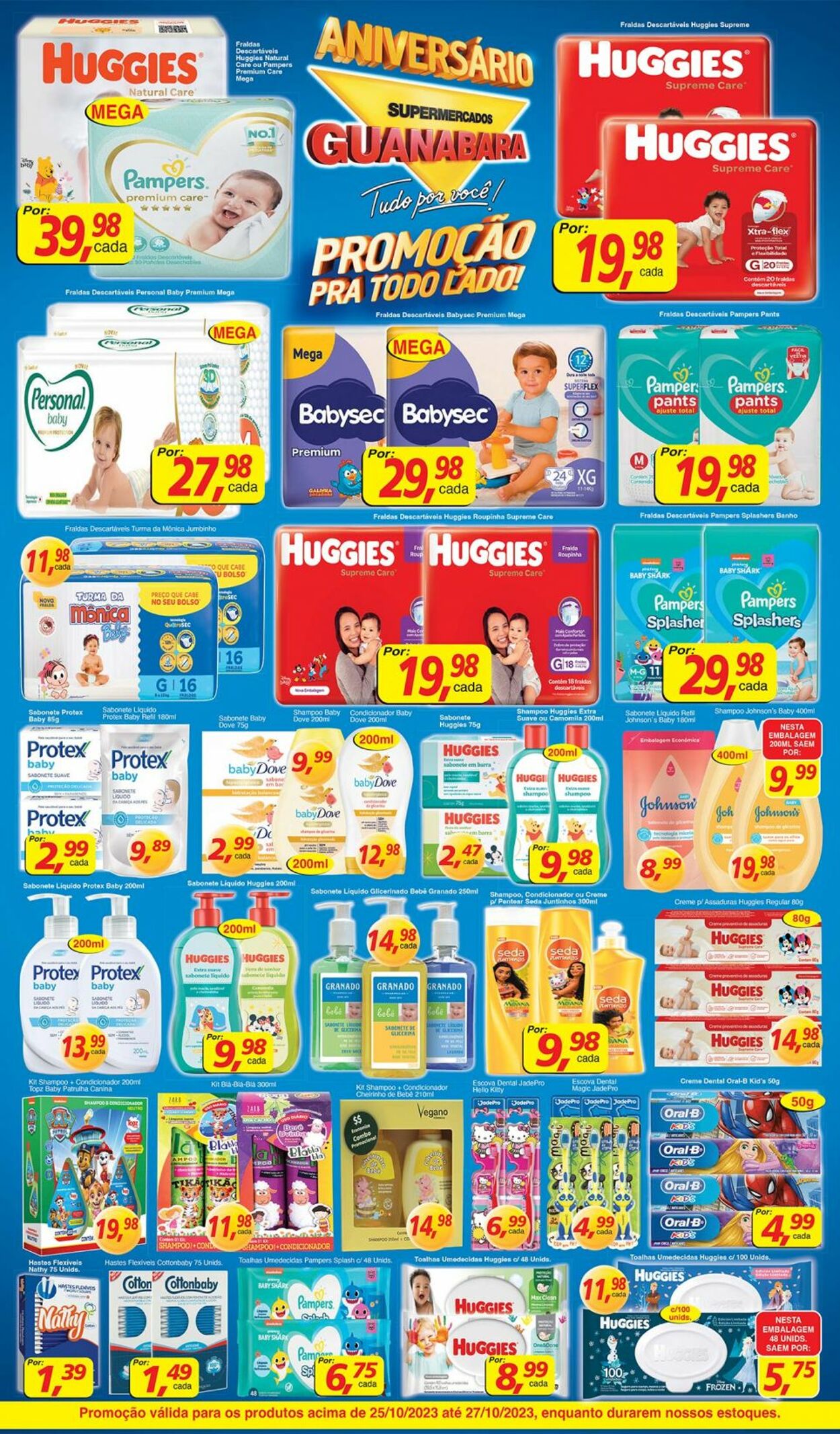 Folheto Supermercados Guanabara 25.10.2023 - 27.10.2023