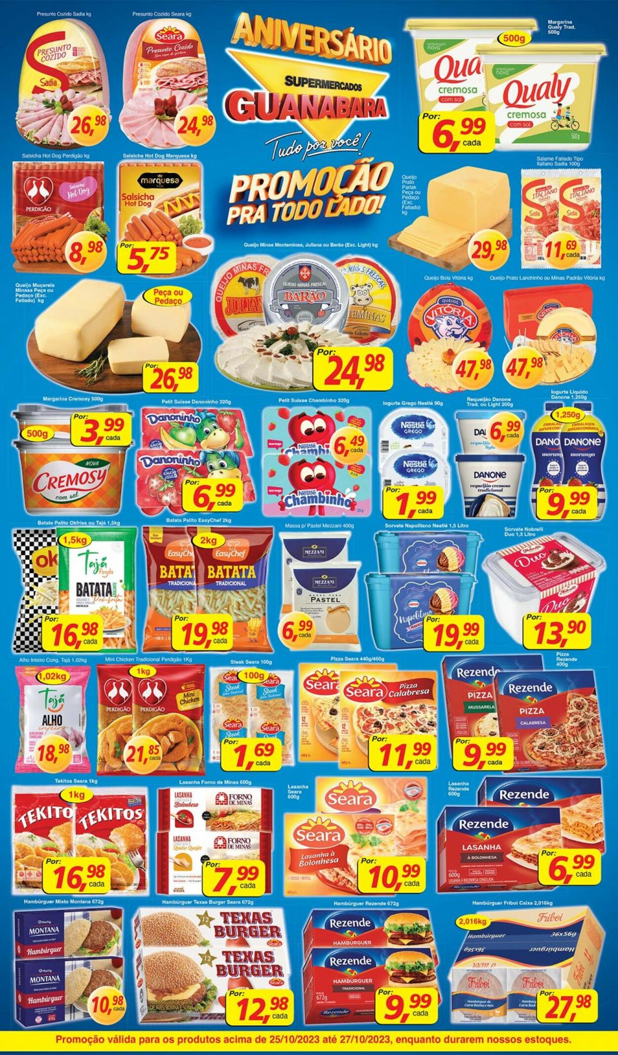 Folheto Supermercados Guanabara 25.10.2023 - 27.10.2023