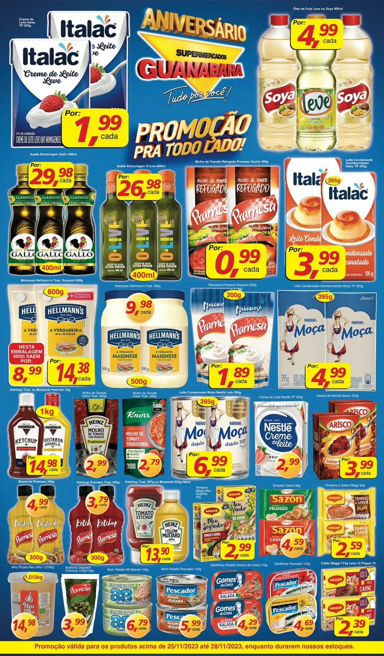 Folheto Supermercados Guanabara 25.11.2023 - 28.11.2023