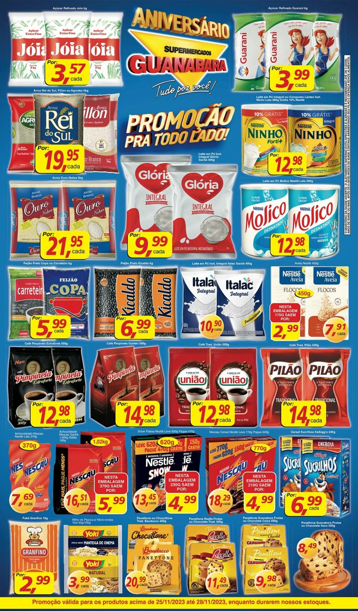 Folheto Supermercados Guanabara 25.11.2023 - 28.11.2023