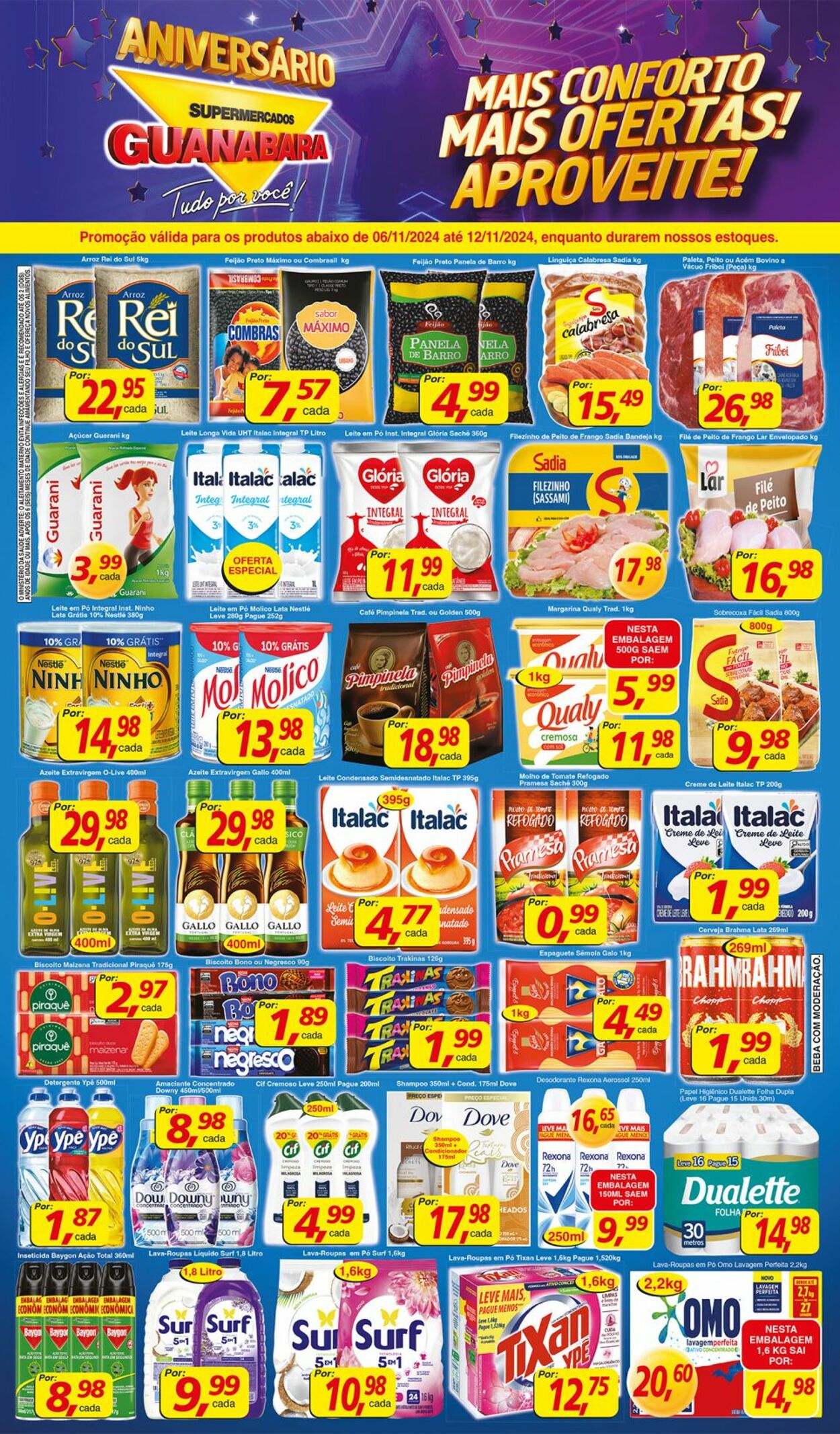 Supermercados Guanabara Folhetos promocionais