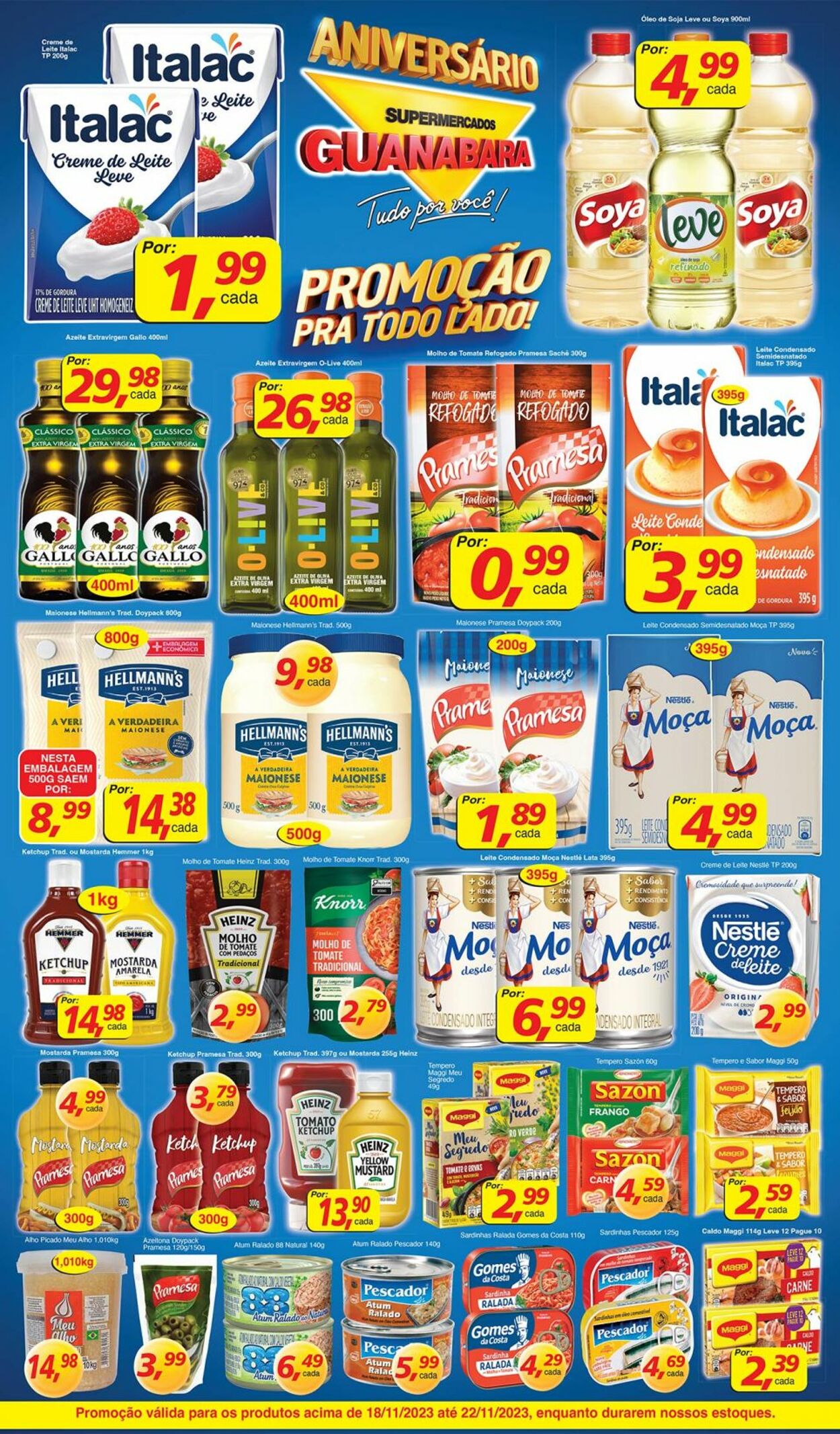 Folheto Supermercados Guanabara 18.11.2023 - 22.11.2023