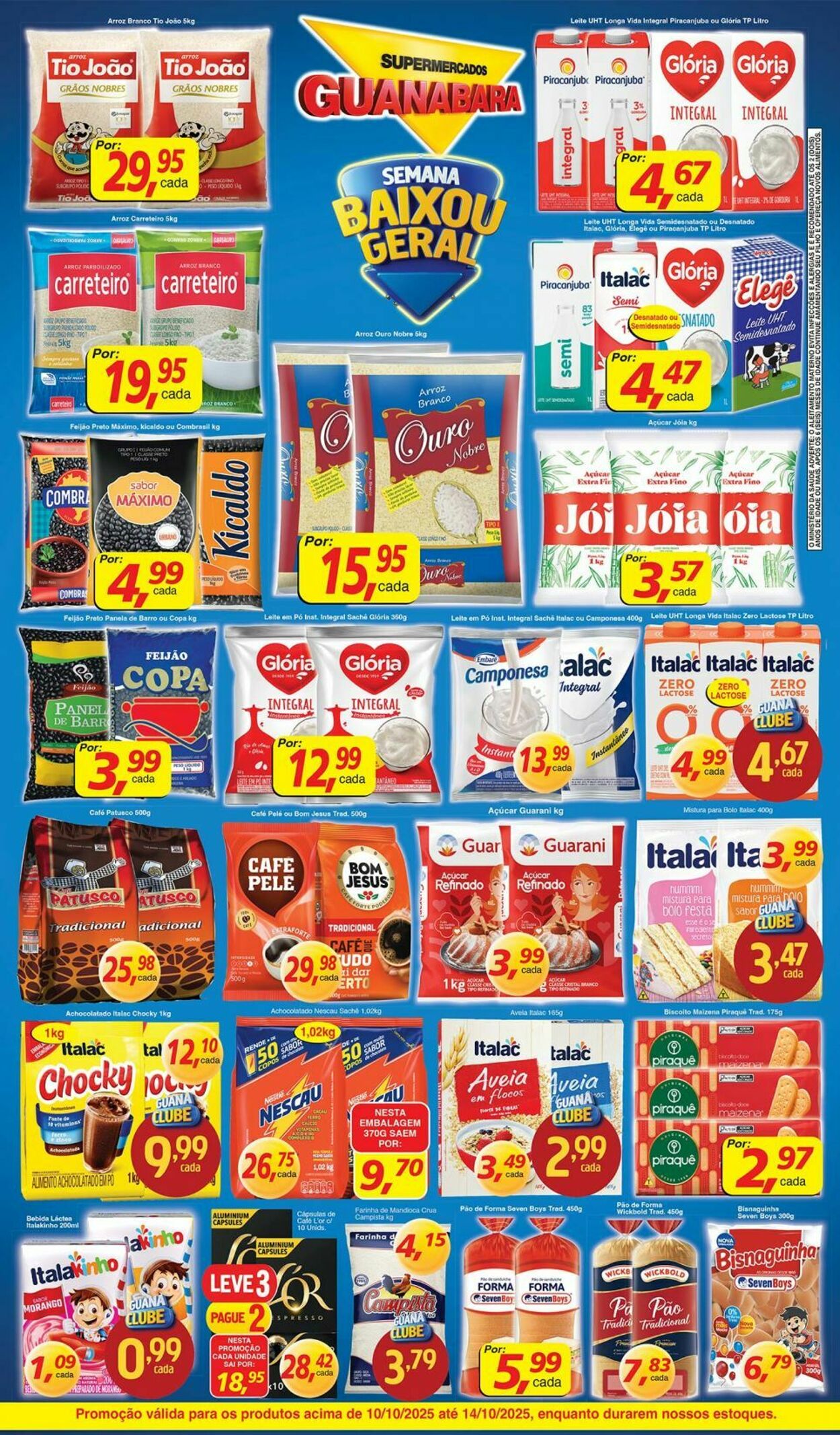 Folheto Supermercados Guanabara 10.10.2025 - 11.10.2025