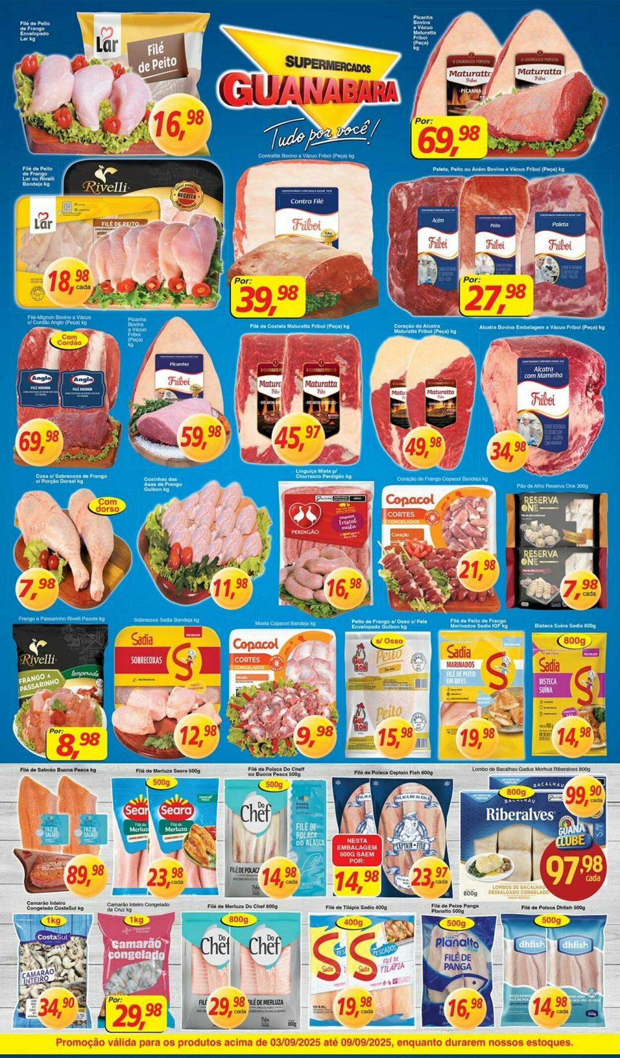 Folheto Supermercados Guanabara 03.09.2025 - 04.09.2025