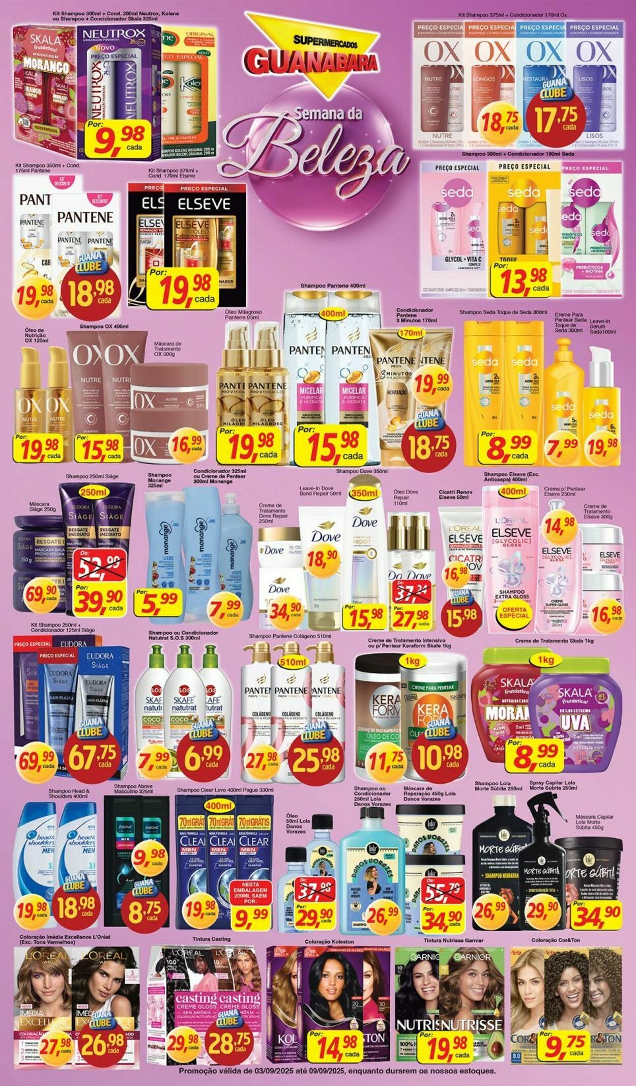 Folheto Supermercados Guanabara 03.09.2025 - 04.09.2025