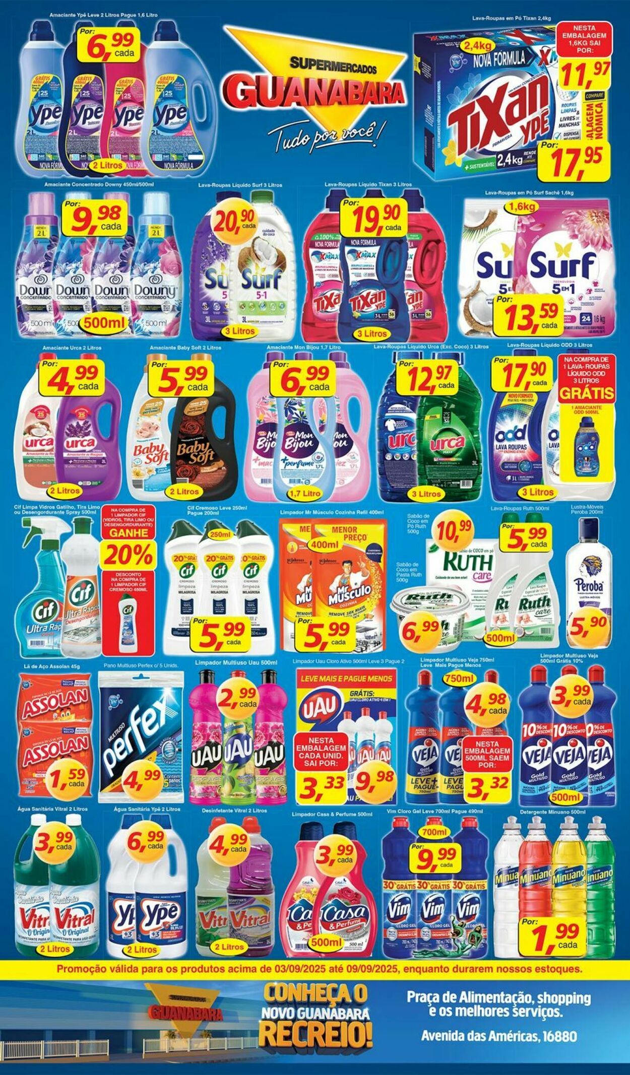 Folheto Supermercados Guanabara 03.09.2025 - 04.09.2025