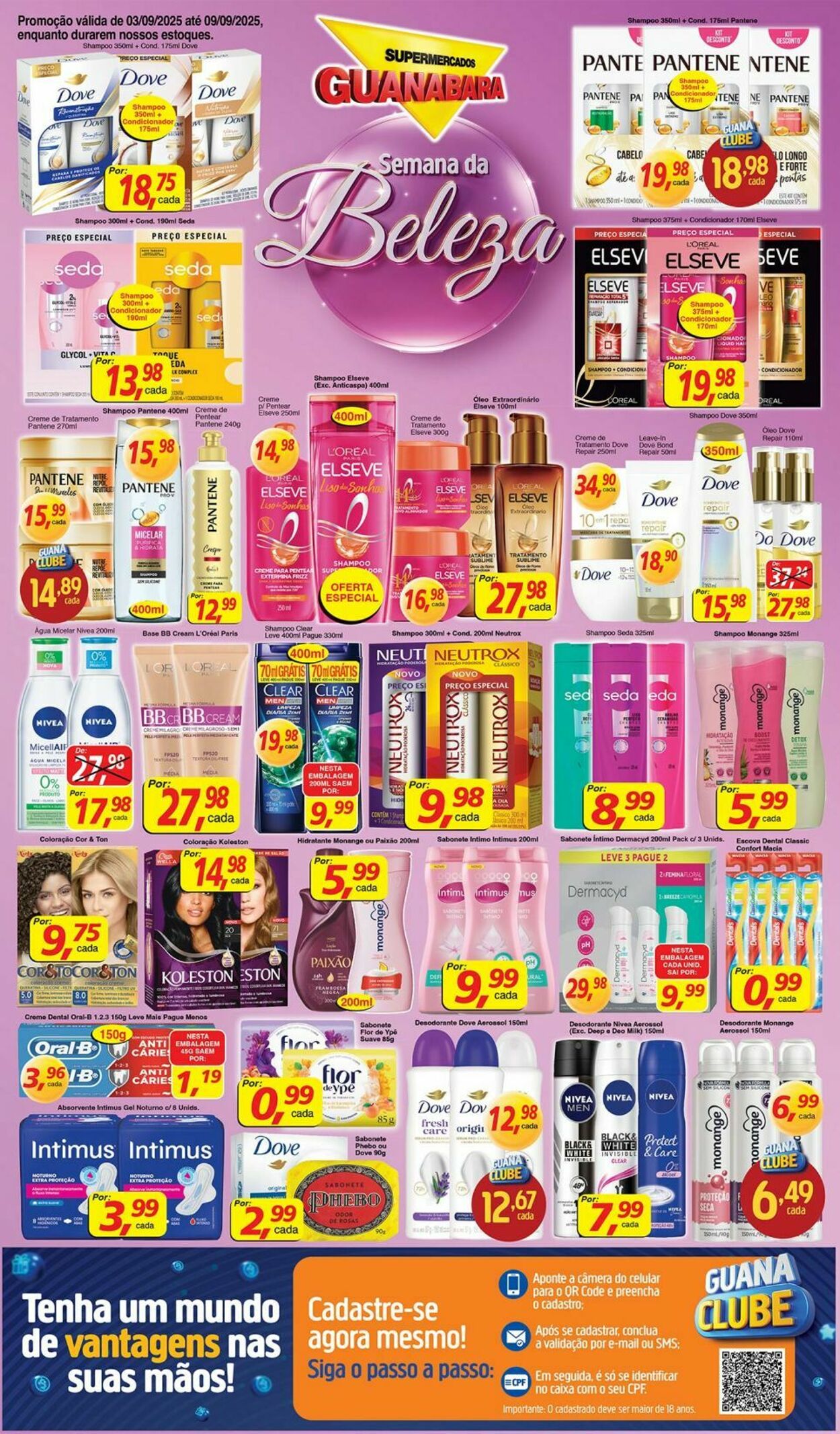 Folheto Supermercados Guanabara 03.09.2025 - 04.09.2025