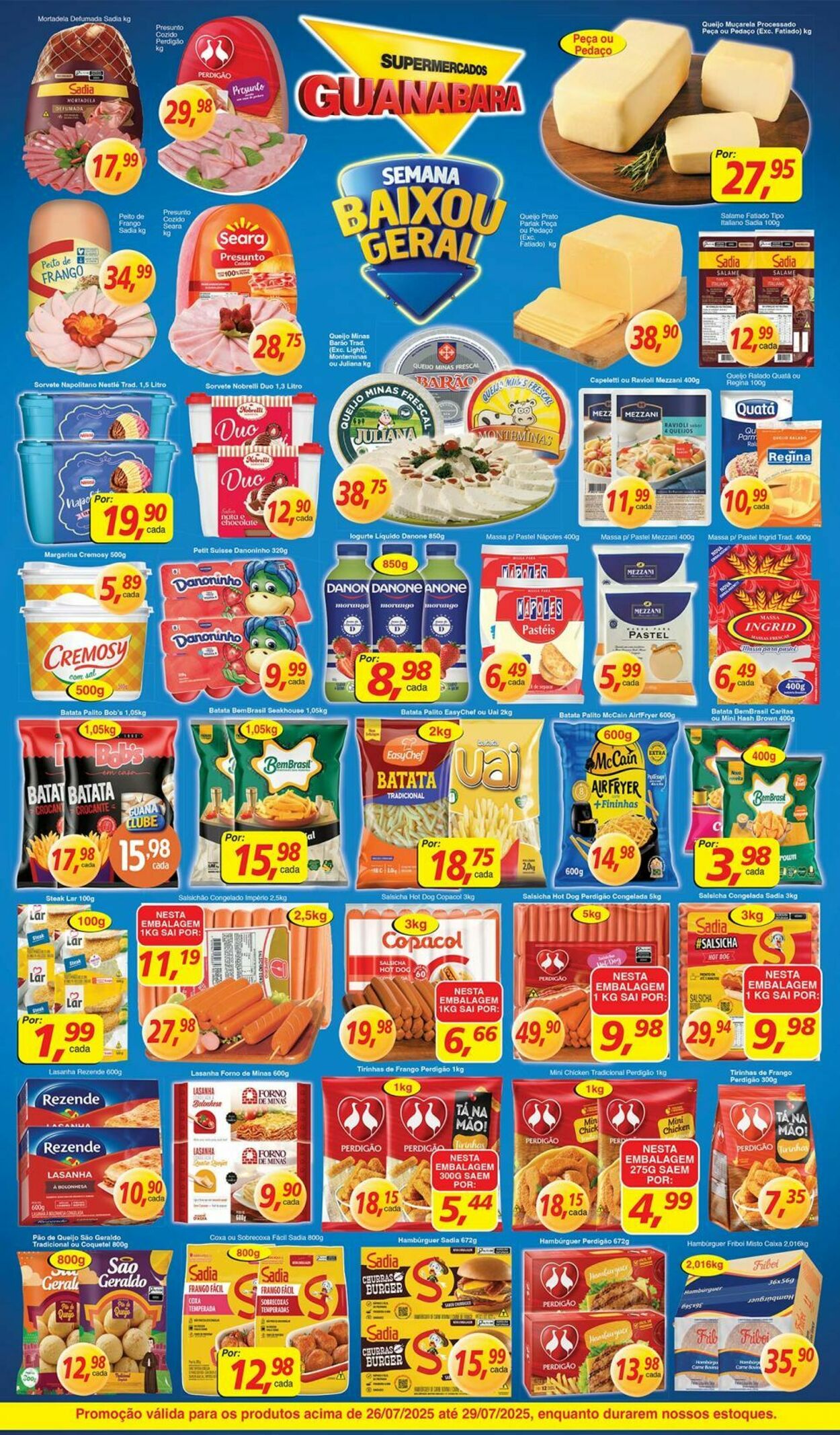 Folheto Supermercados Guanabara 26.07.2025 - 27.07.2025