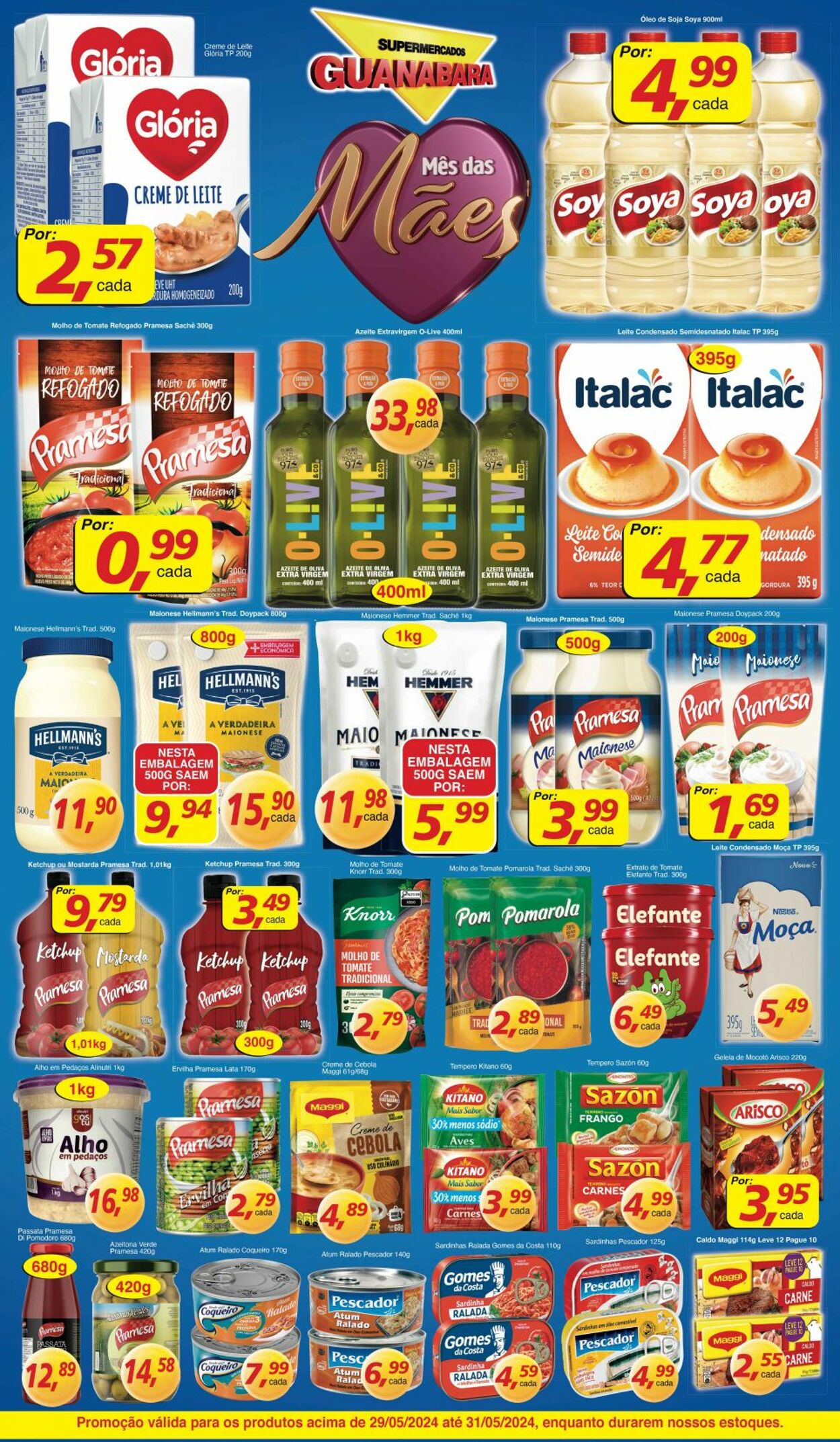 Folheto Supermercados Guanabara 29.05.2024 - 30.05.2024