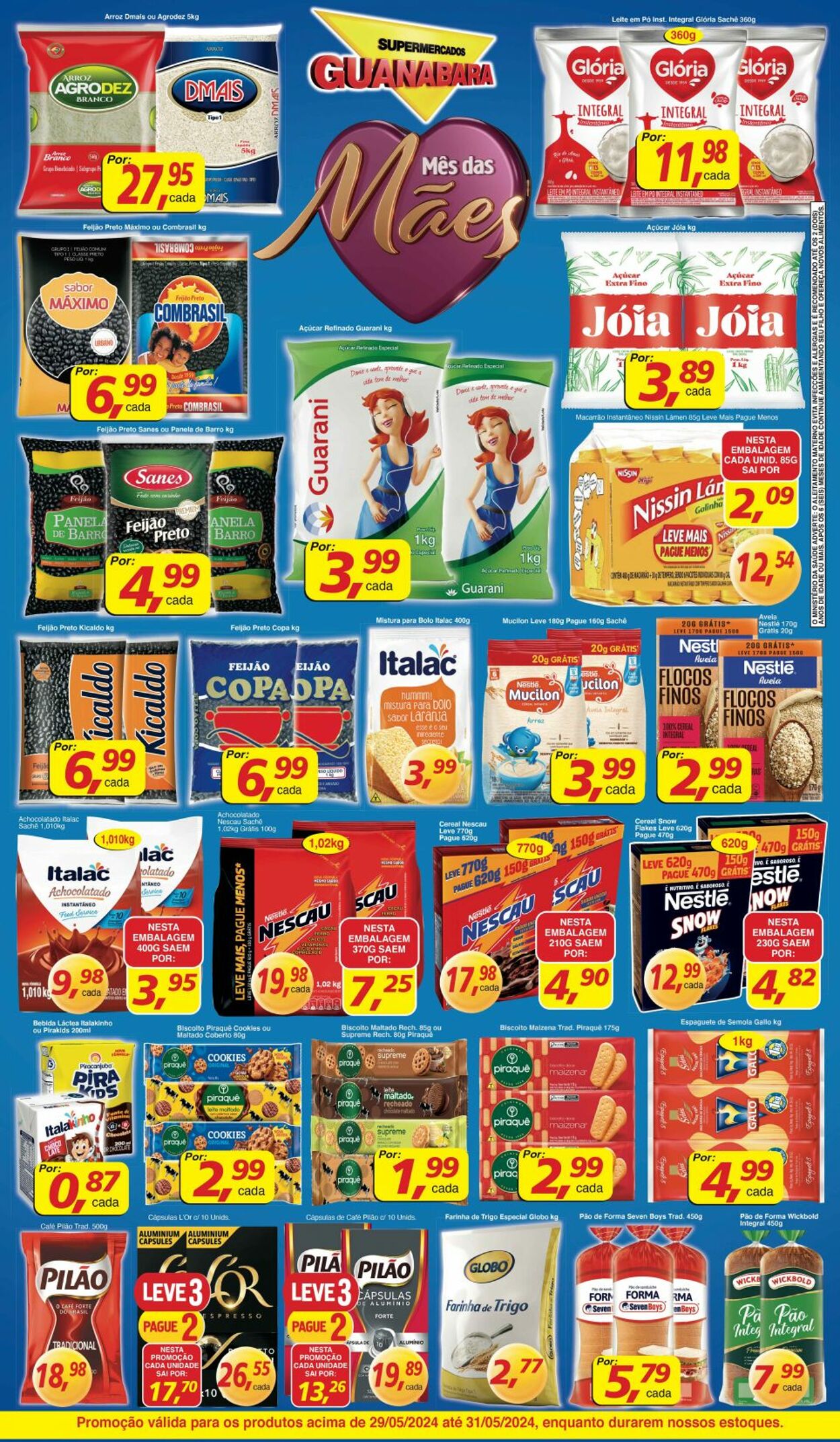 Folheto Supermercados Guanabara 29.05.2024 - 30.05.2024