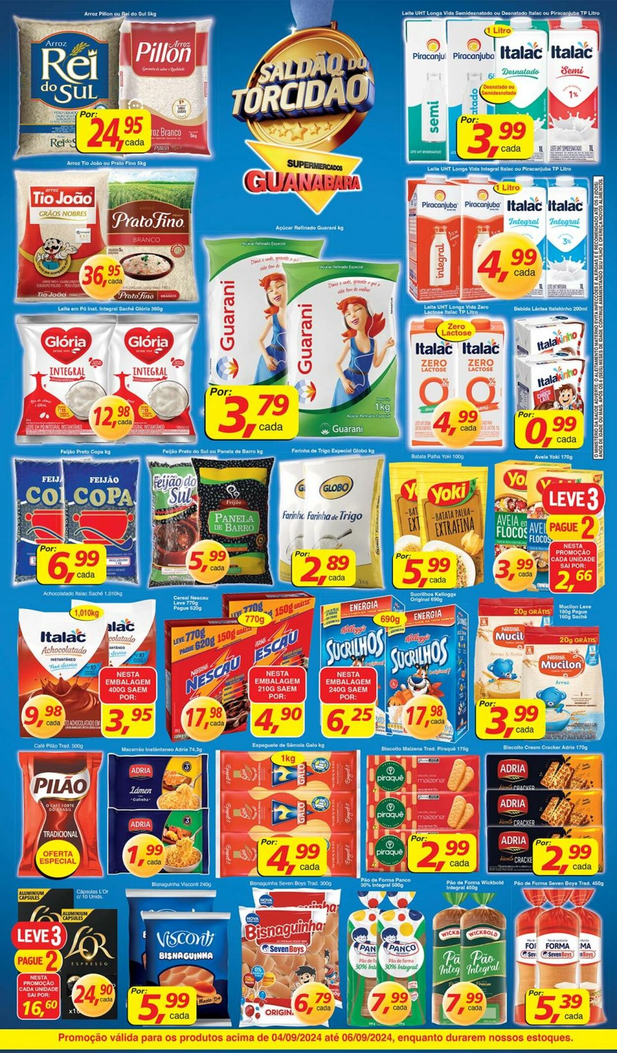 Folheto Supermercados Guanabara 04.09.2024 - 05.09.2024