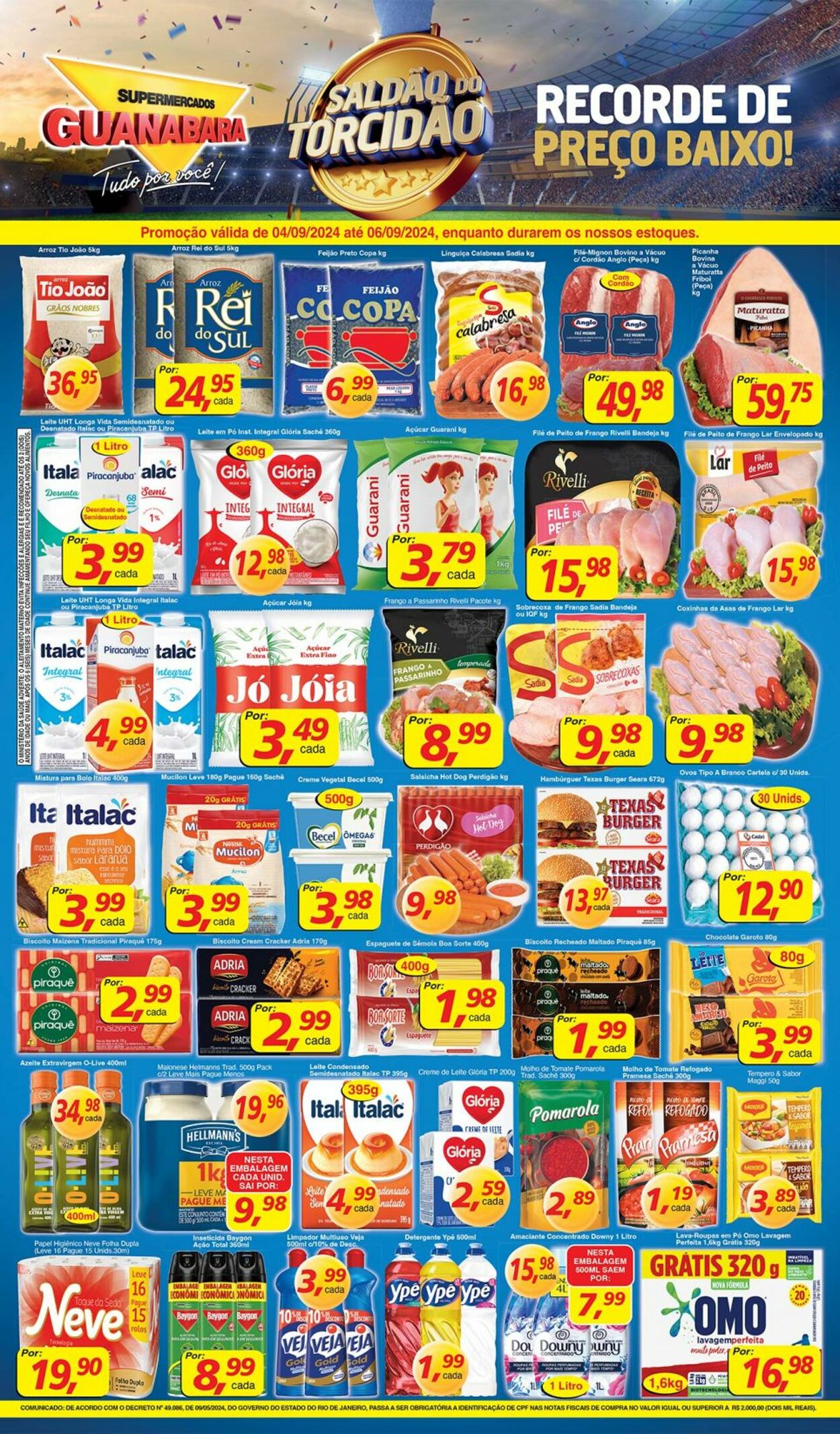 Folheto Supermercados Guanabara 04.09.2024 - 05.09.2024